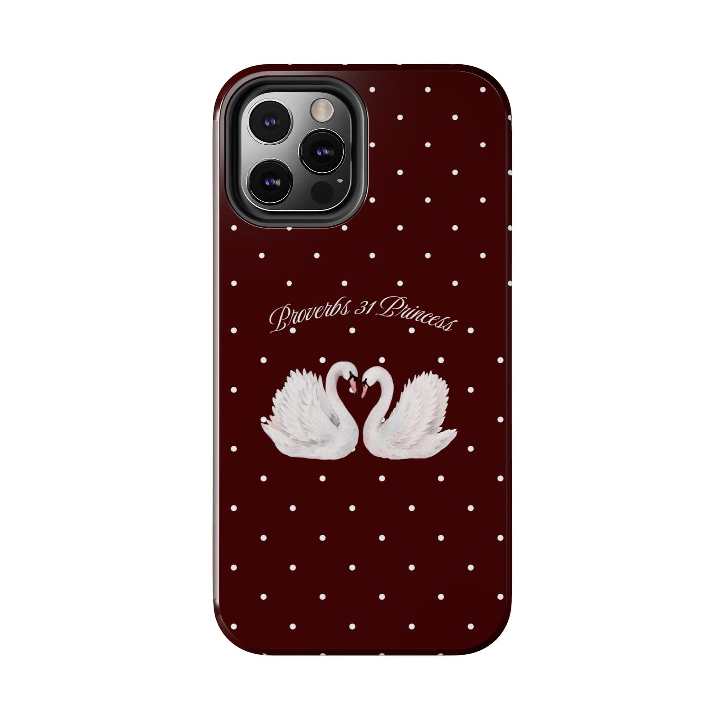 Burgundy Swan Case