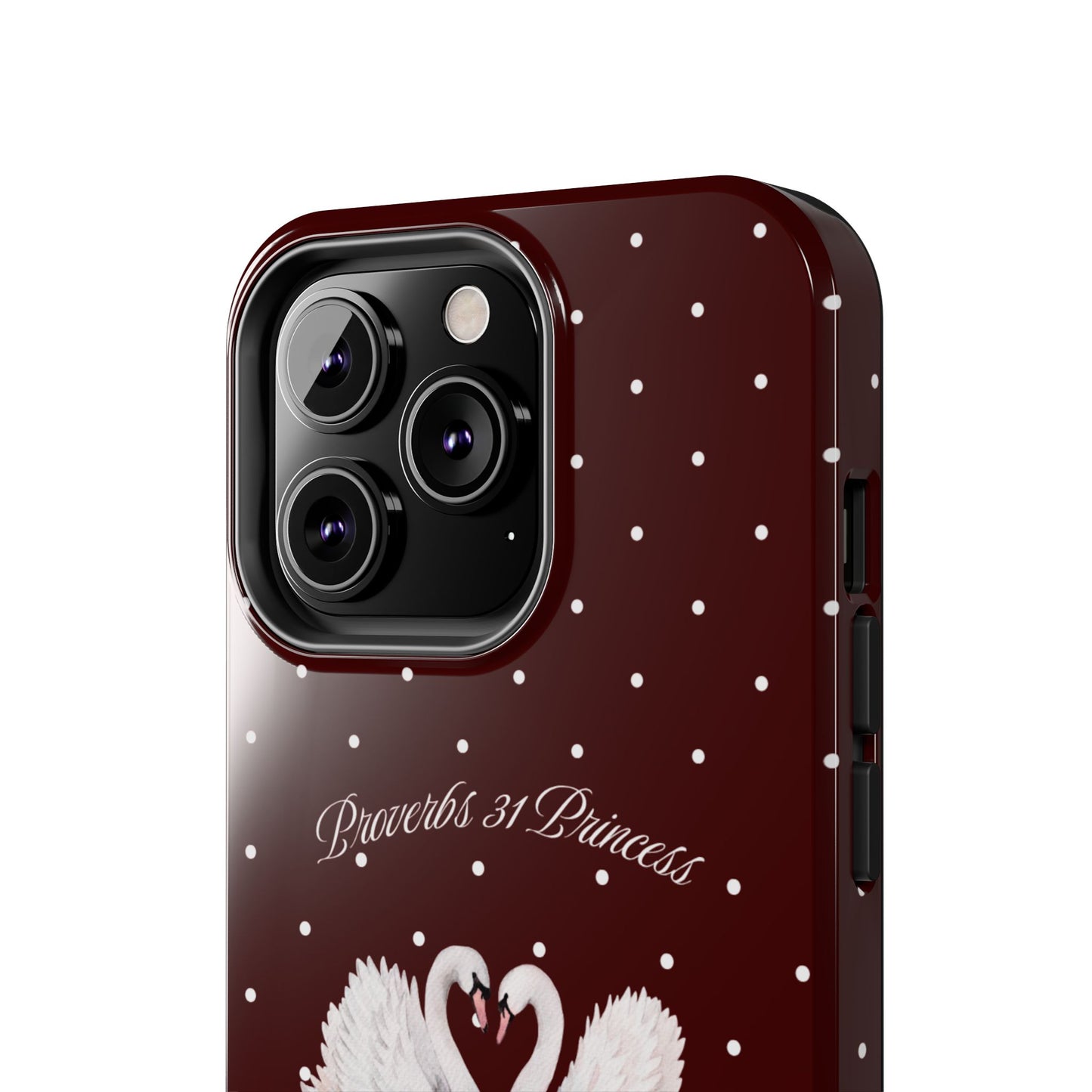 Burgundy Swan Case