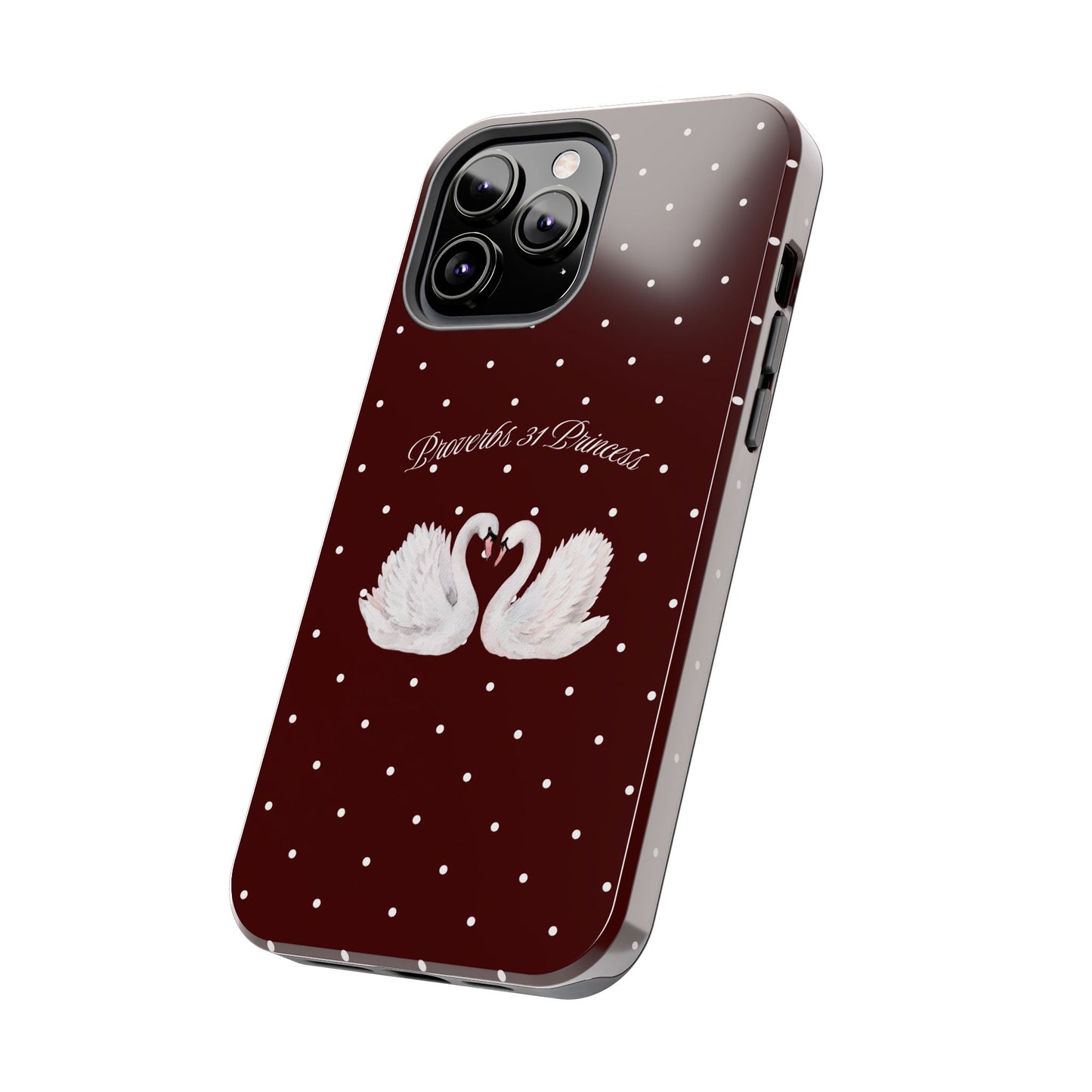 Burgundy Swan Case