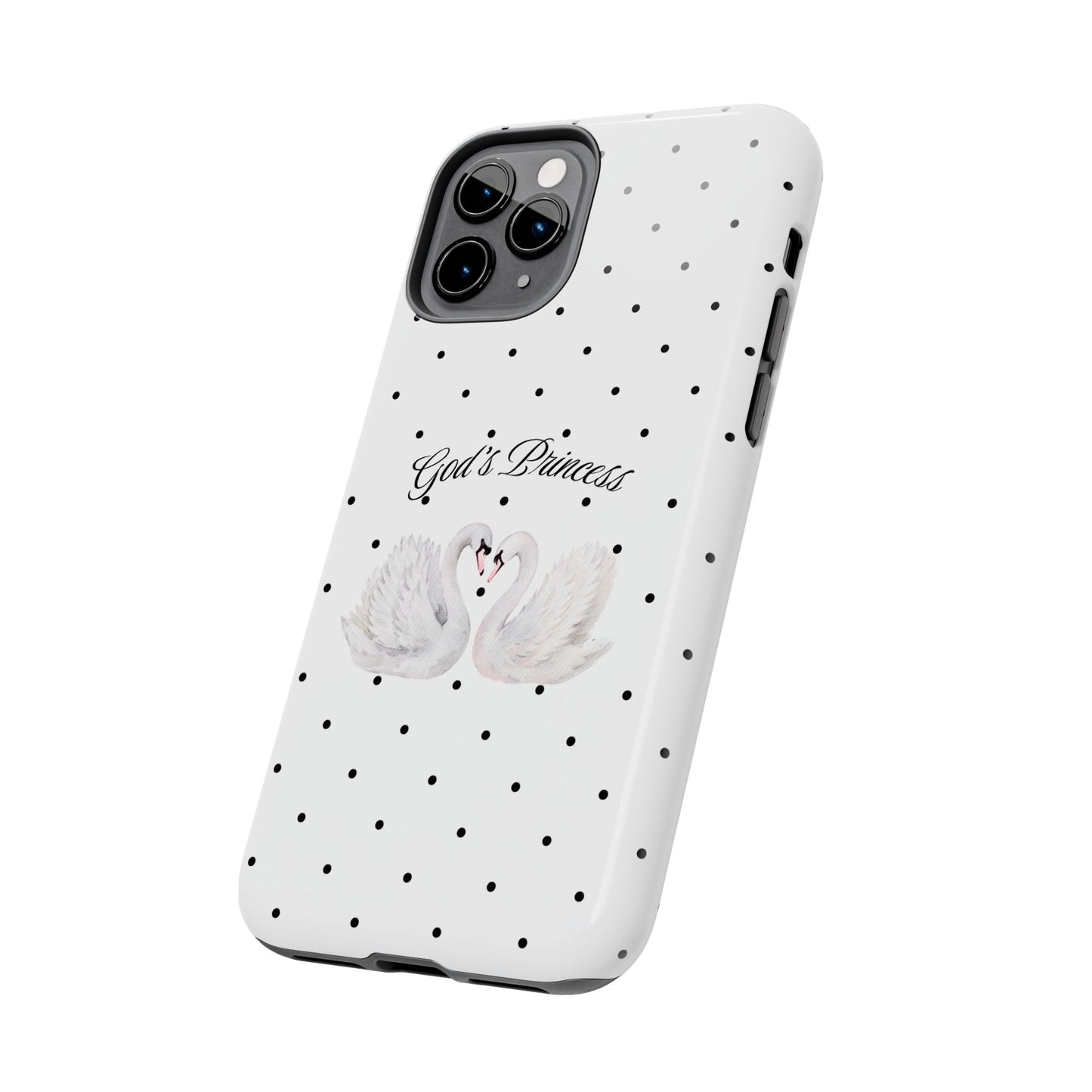 God's Princess Swan Polka Dot