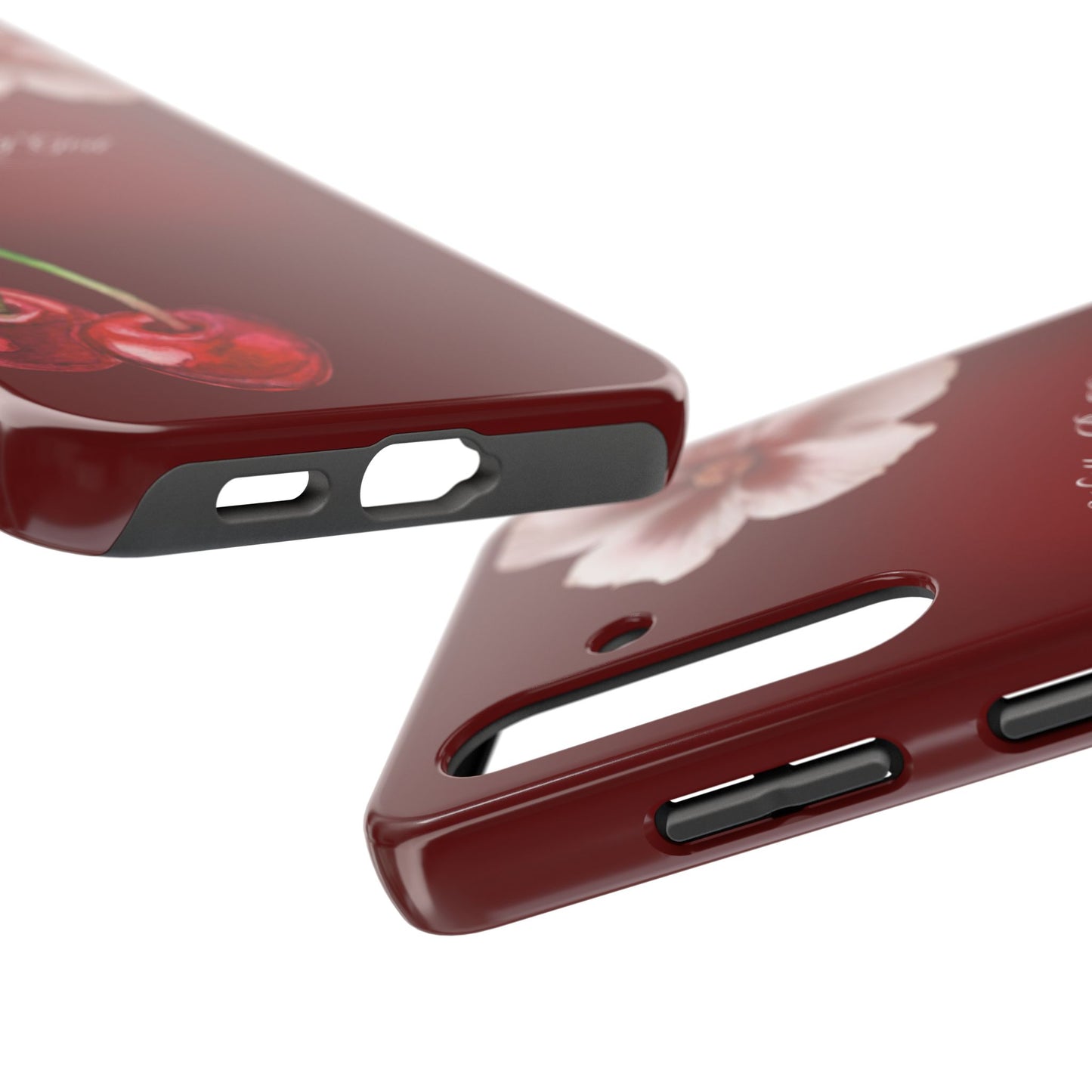 Burgundy Written by God case