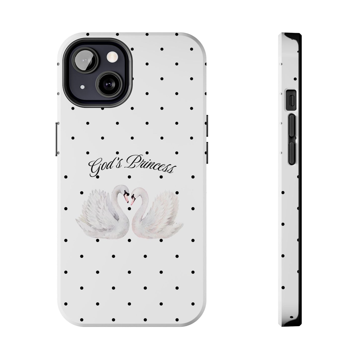God's Princess Swan Polka Dot