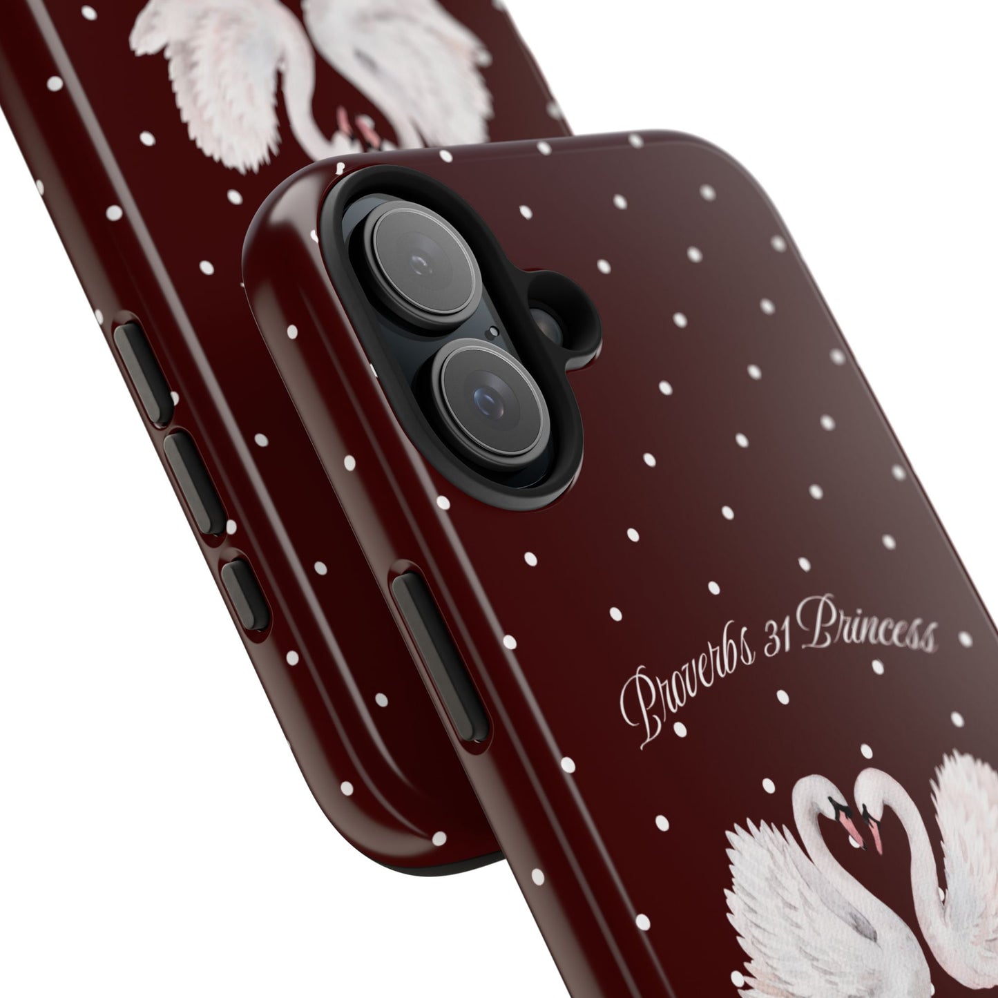 Burgundy Swan Case