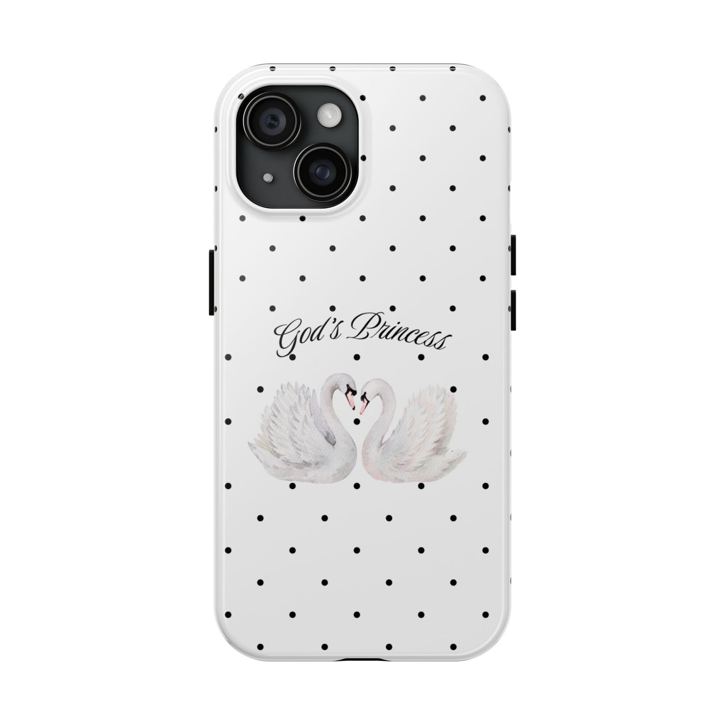 God's Princess Swan Polka Dot