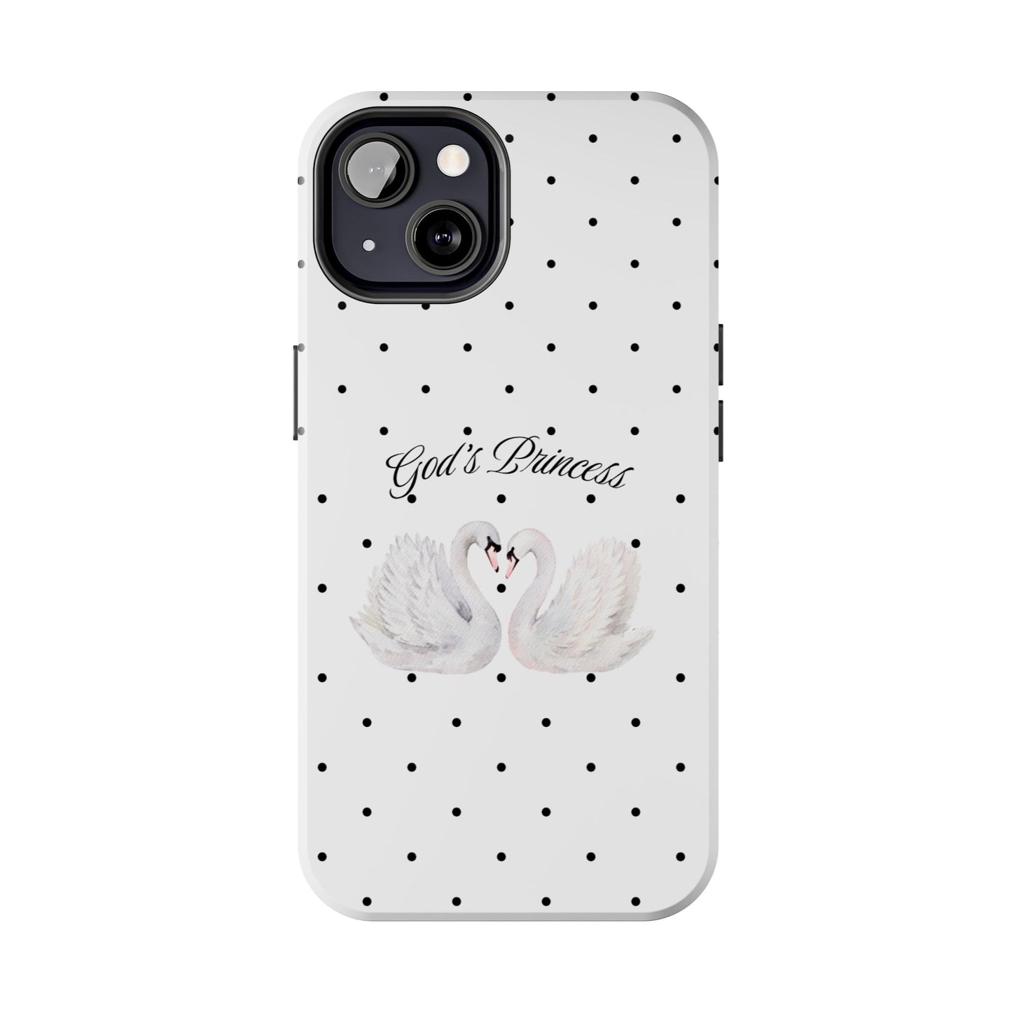 God's Princess Swan Polka Dot
