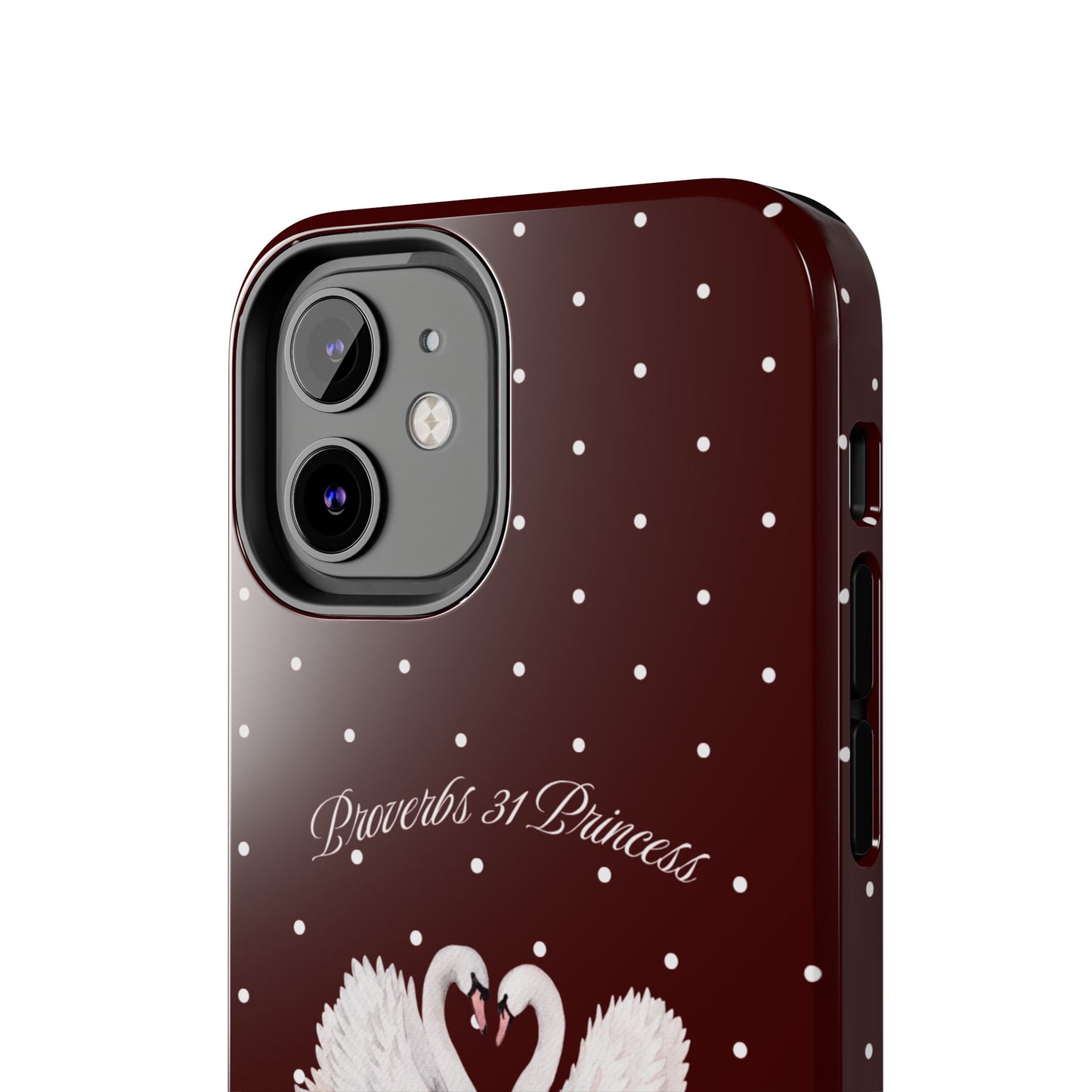 Burgundy Swan Case