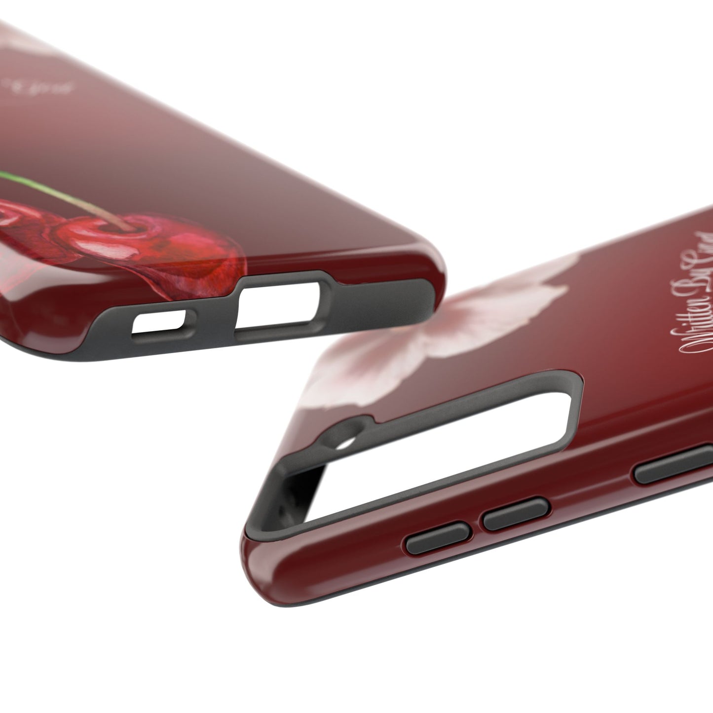 Burgundy Written by God case