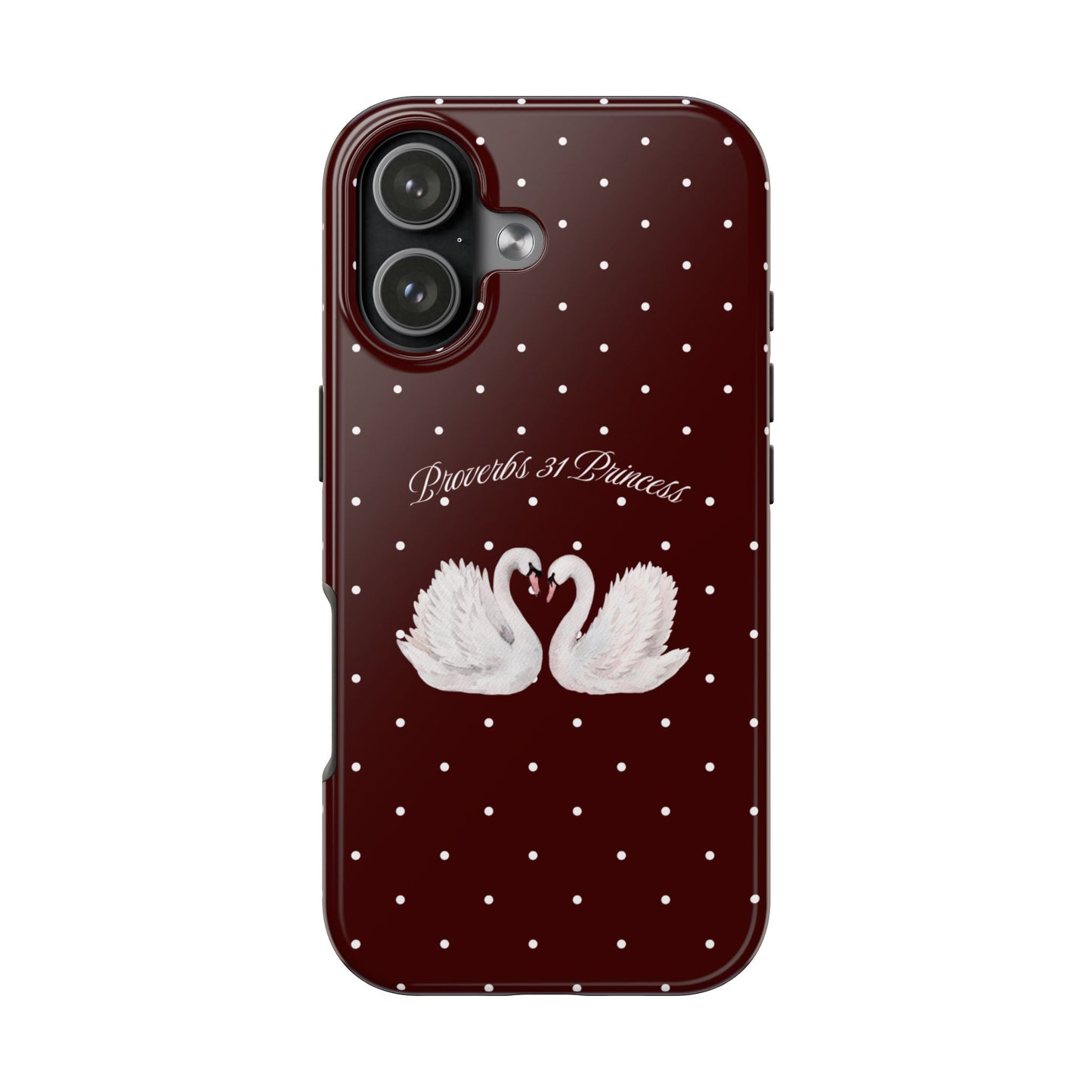 Burgundy Swan Case