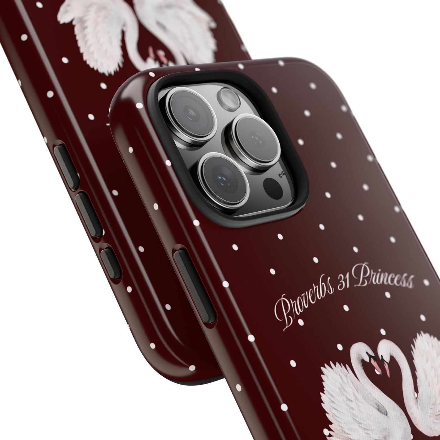 Burgundy Swan Case