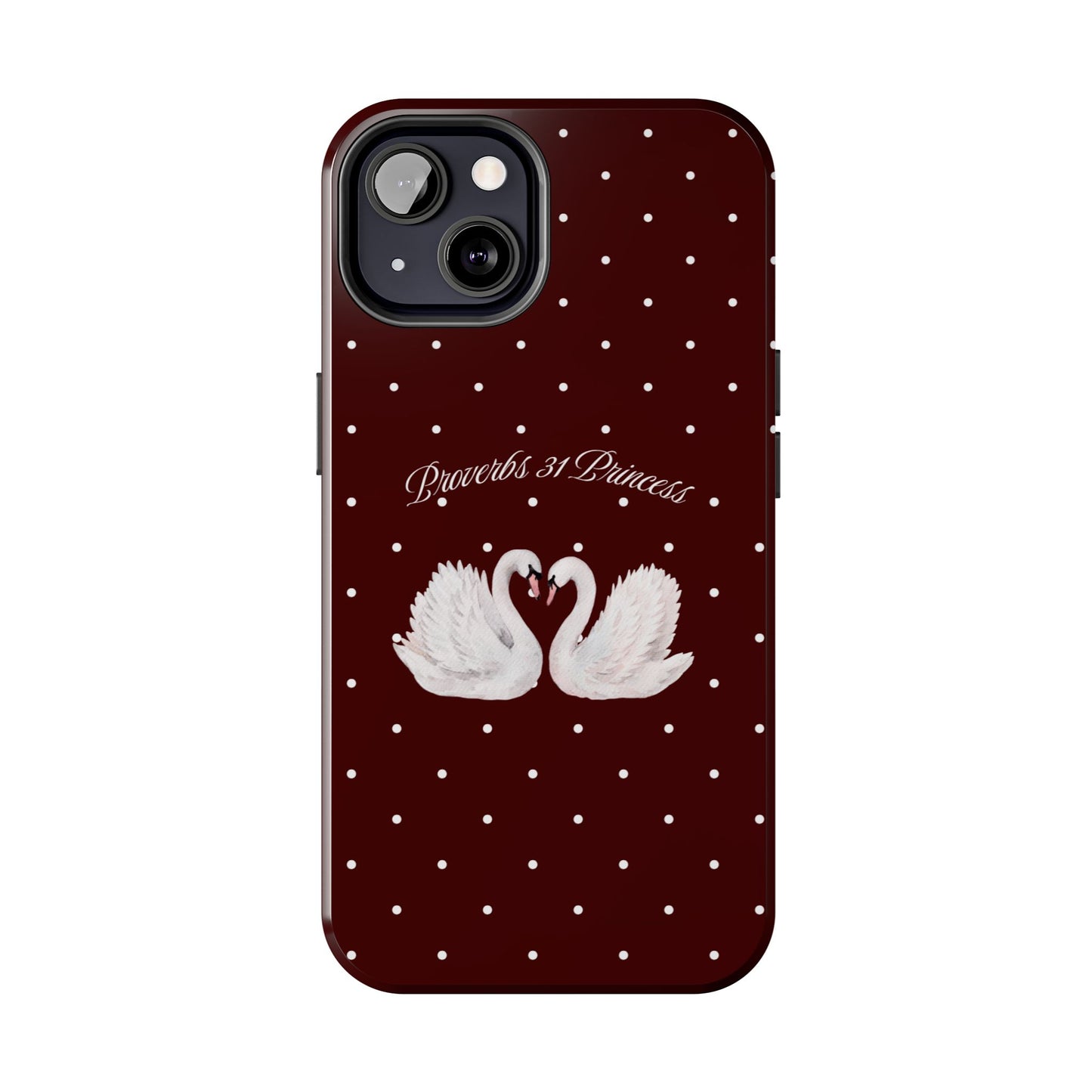 Burgundy Swan Case