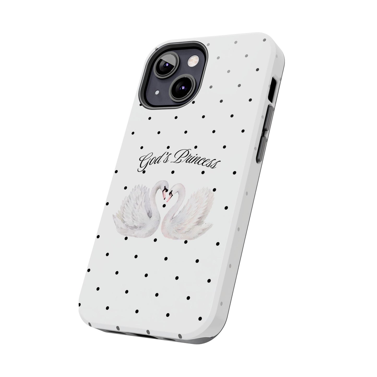 God's Princess Swan Polka Dot