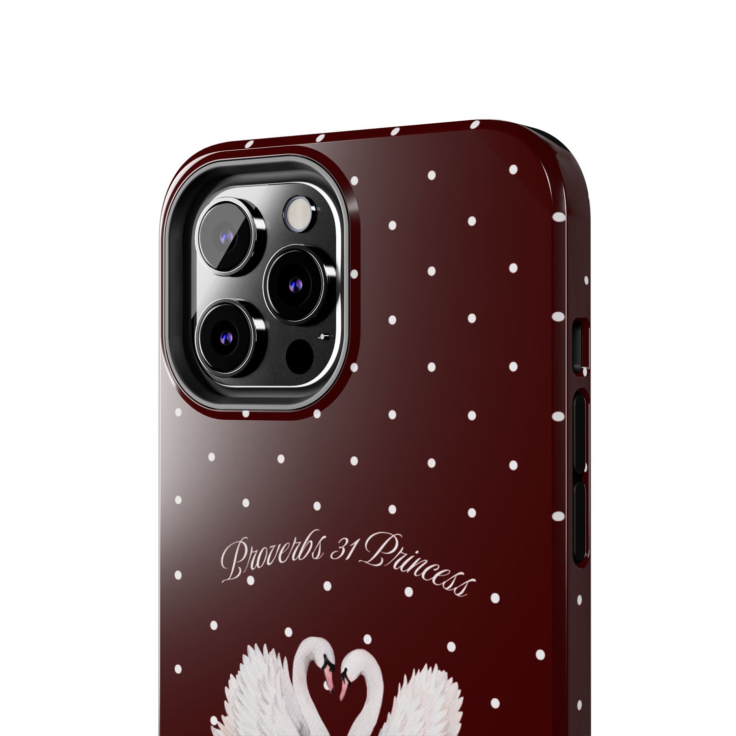 Burgundy Swan Case