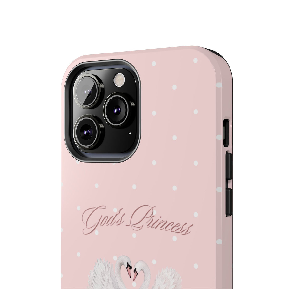God's Princess Pink Swan Tough Phone Case