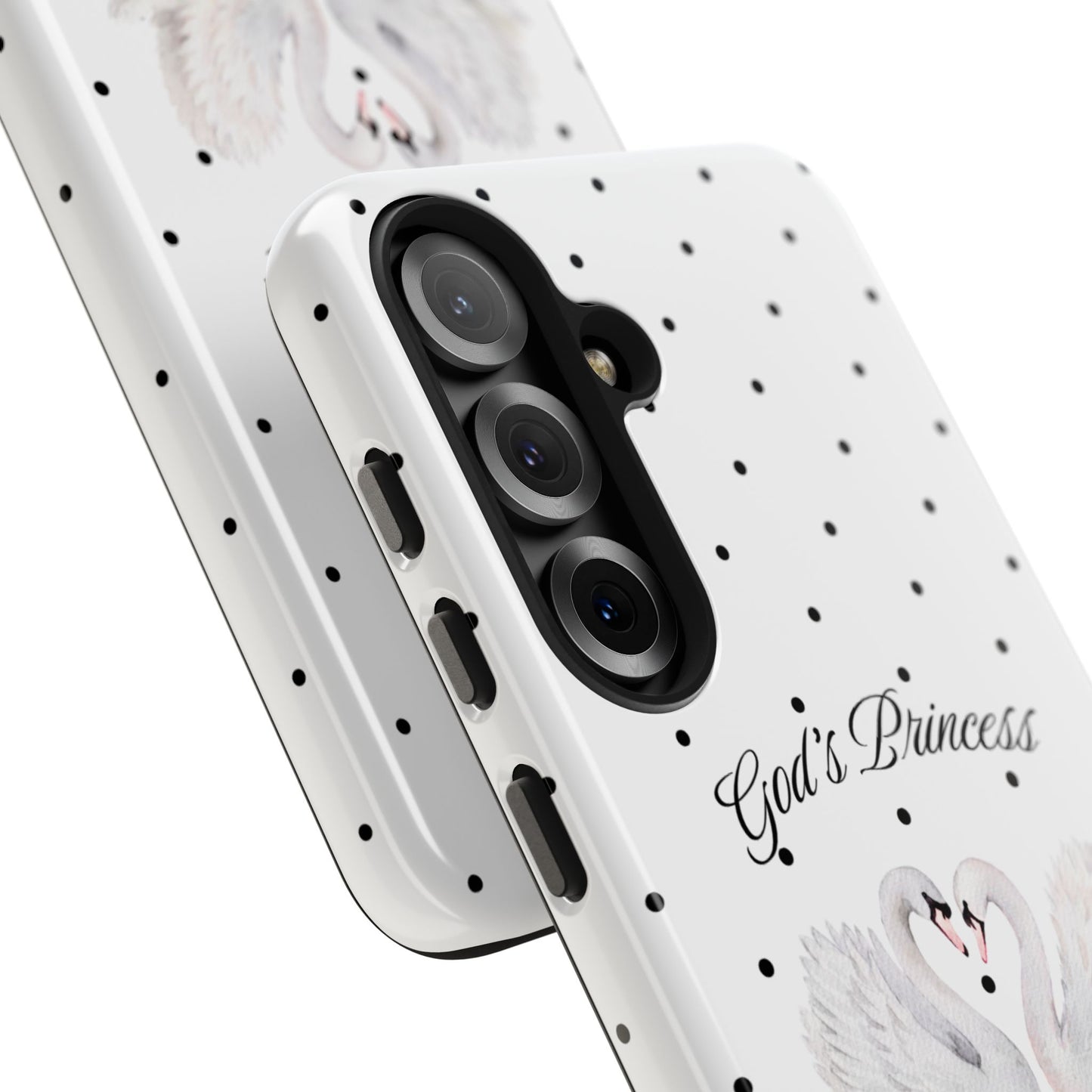 God's Princess Swan Polka Dot