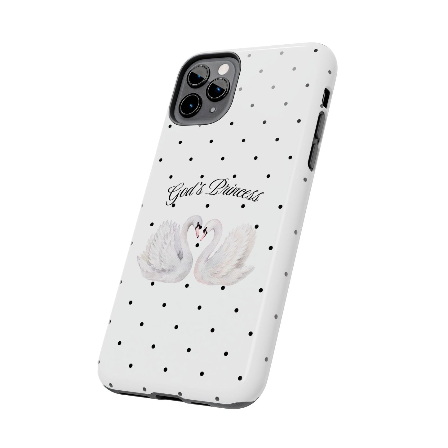 God's Princess Swan Polka Dot