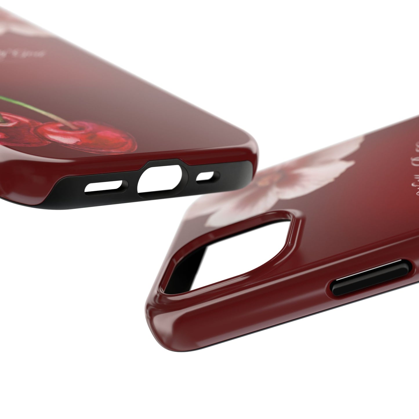 Burgundy Written by God case