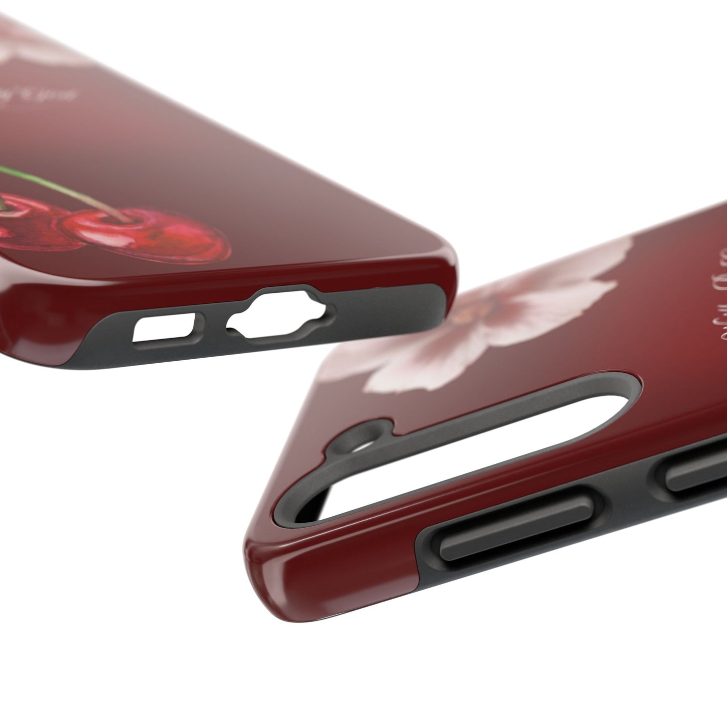 Burgundy Written by God case