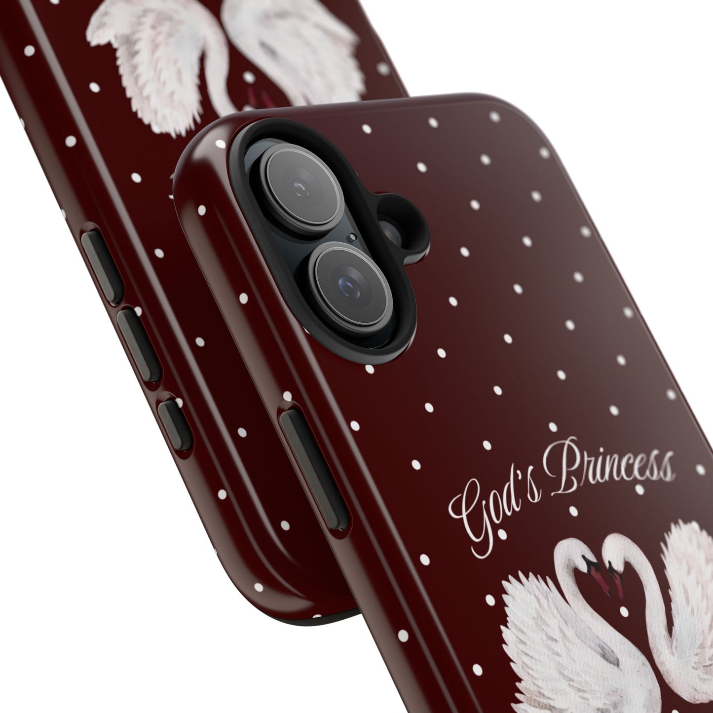 Wine Burgundy God's Princess Swan
