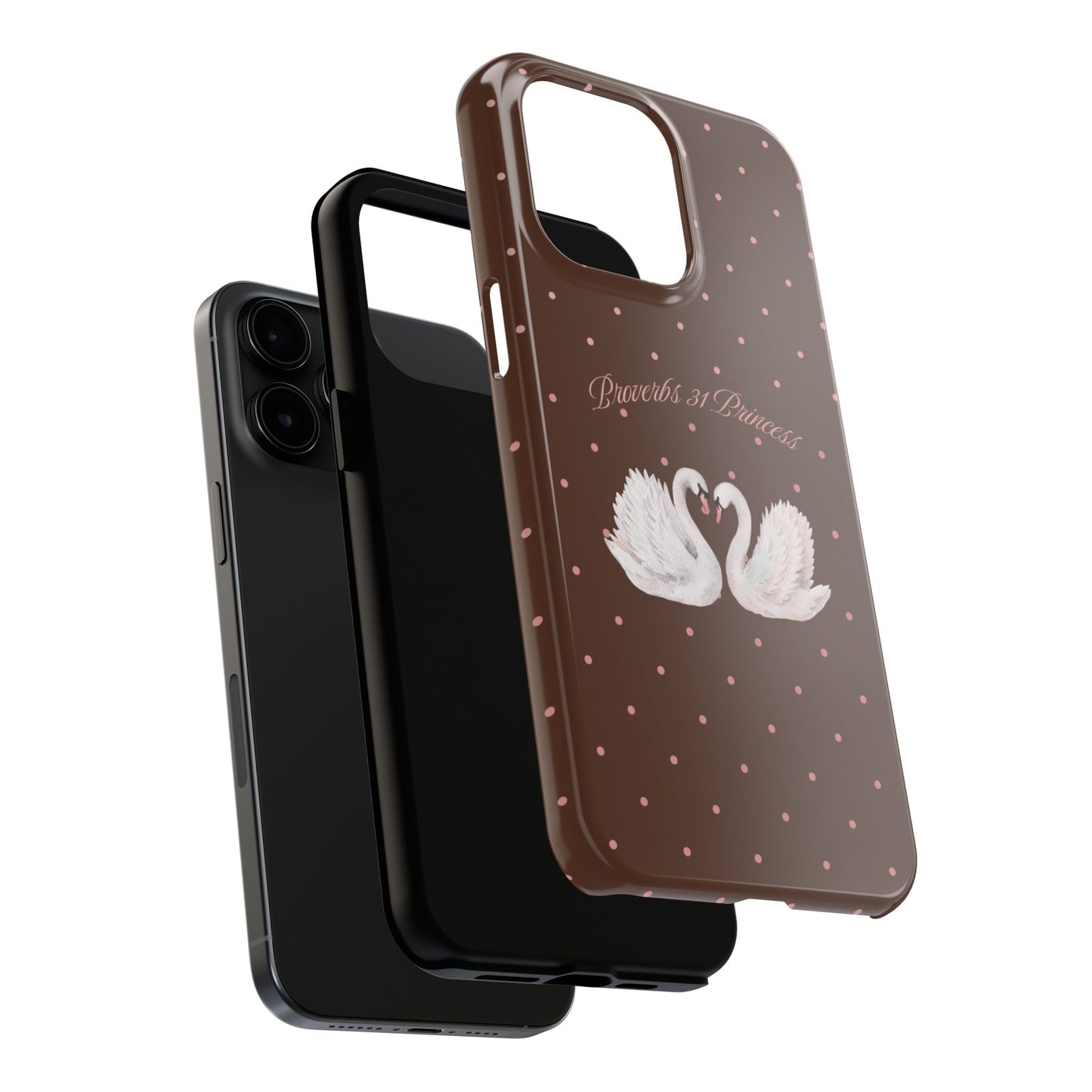 Chocolate Brown Swan Case