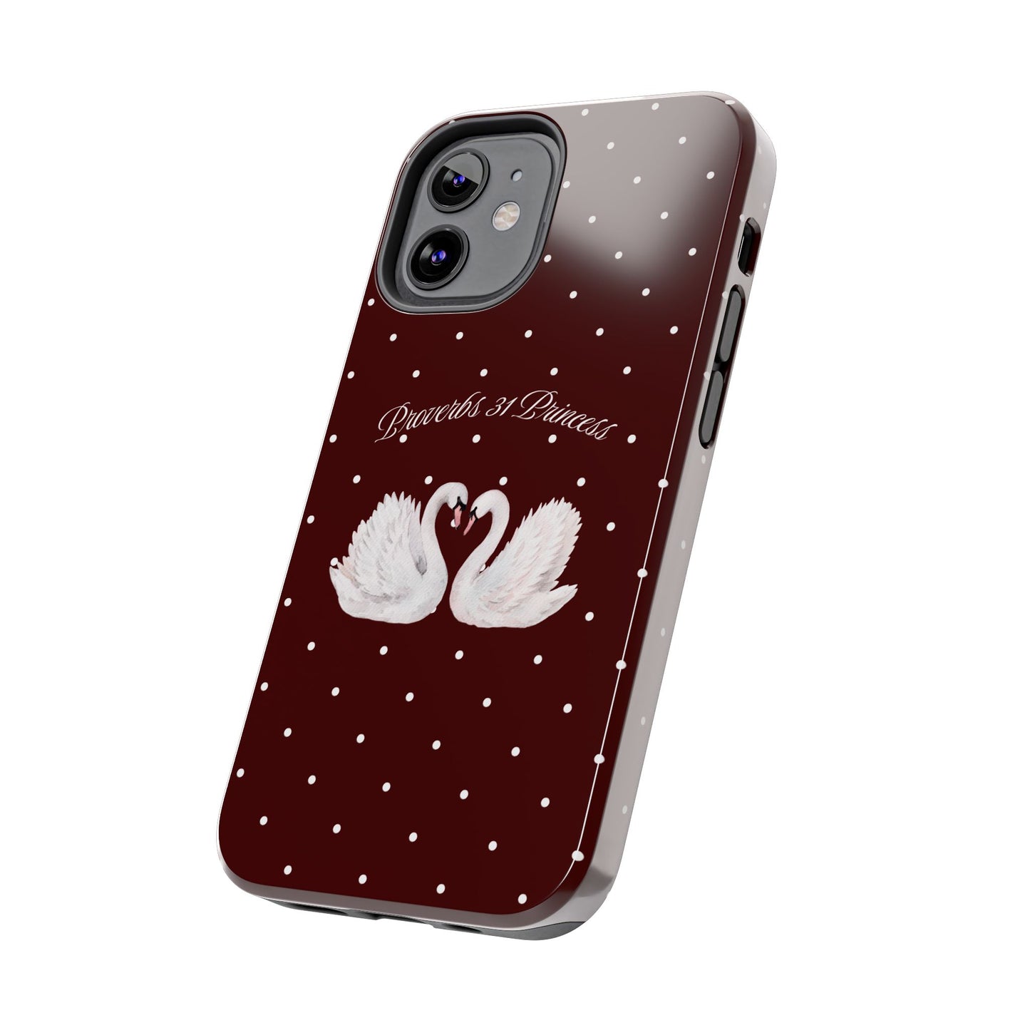 Burgundy Swan Case