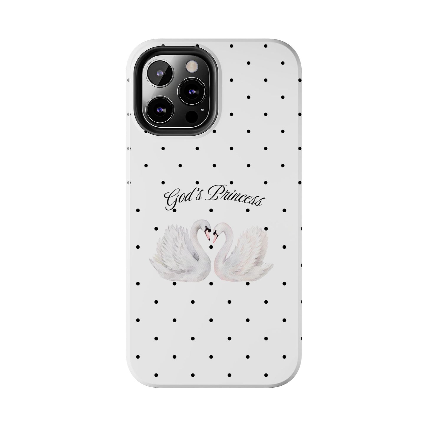 God's Princess Swan Polka Dot