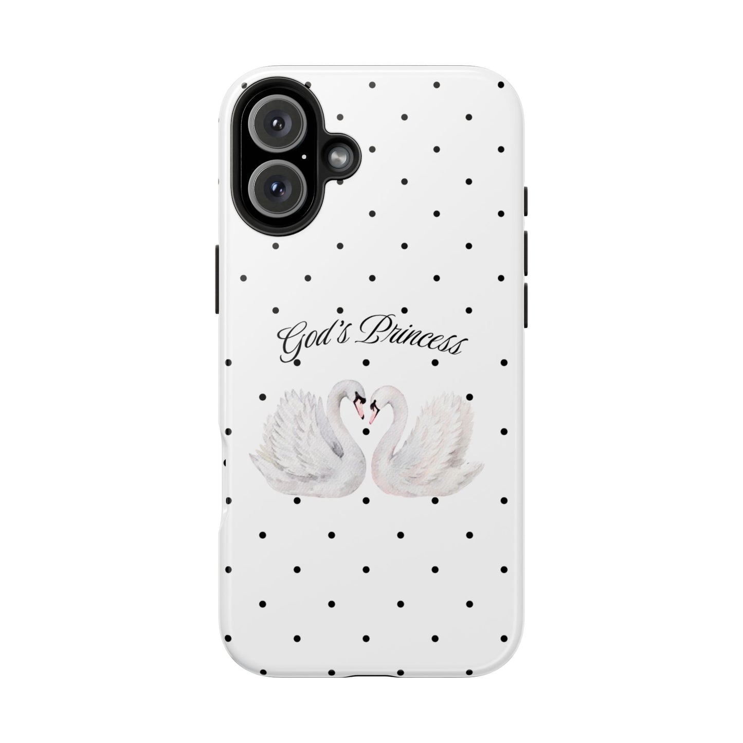 God's Princess Swan Polka Dot