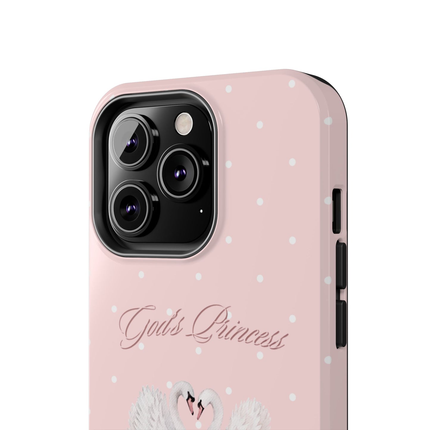 God's Princess Pink Swan Tough Phone Case