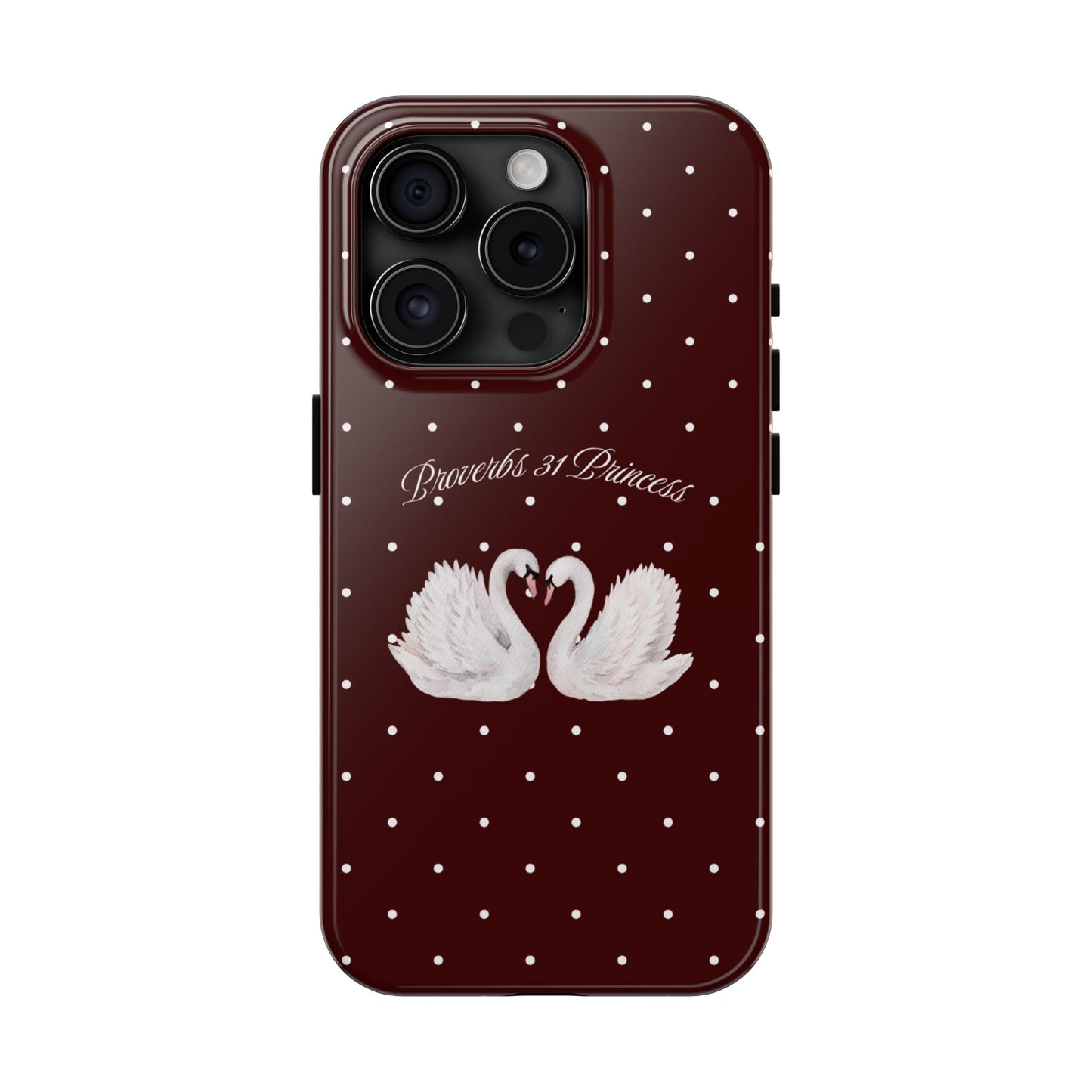 Burgundy Swan Case