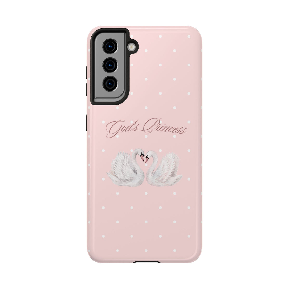 God's Princess Pink Swan Tough Phone Case
