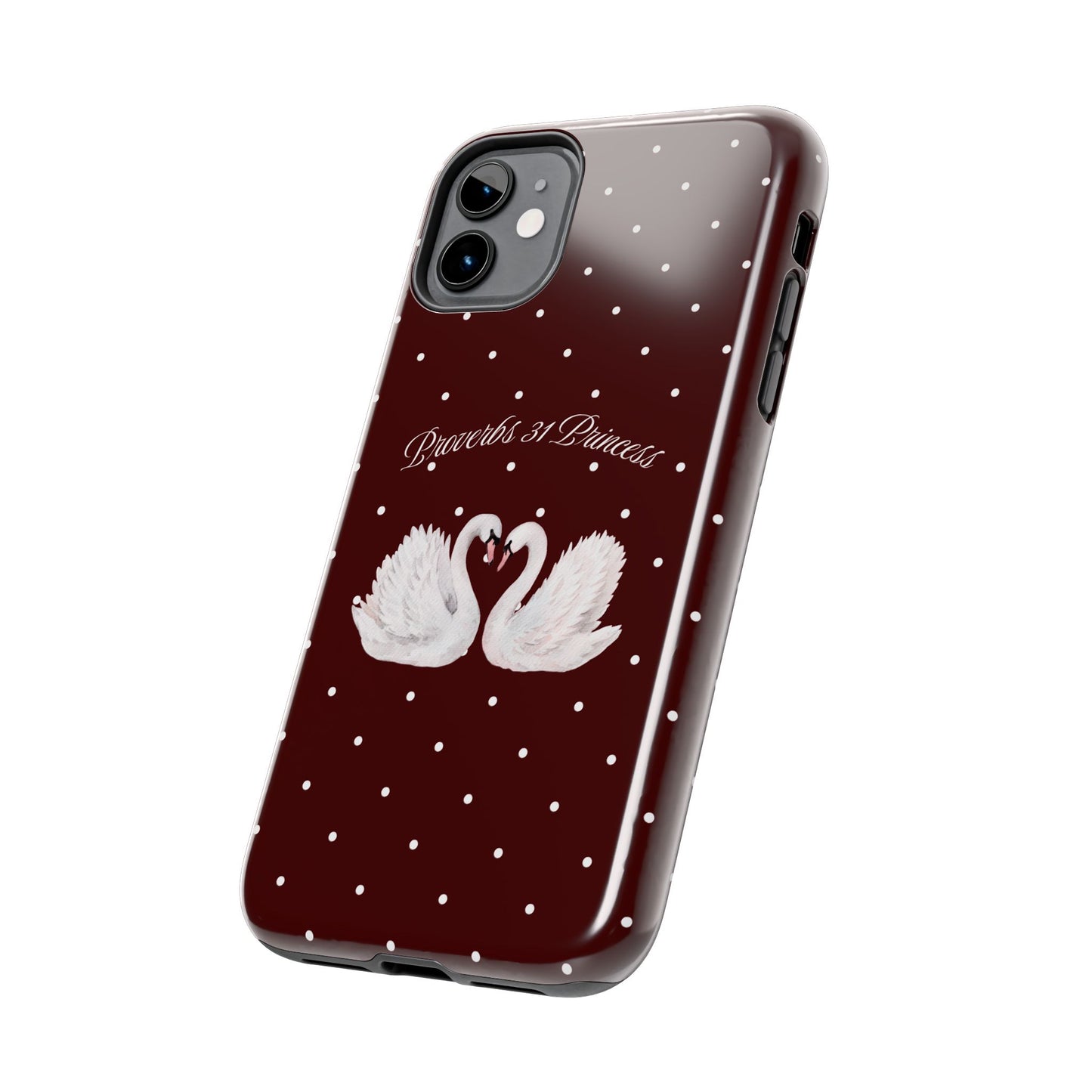 Burgundy Swan Case