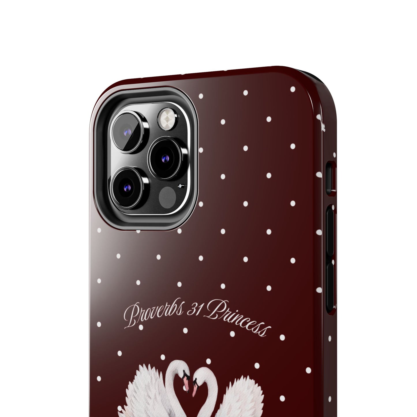 Burgundy Swan Case