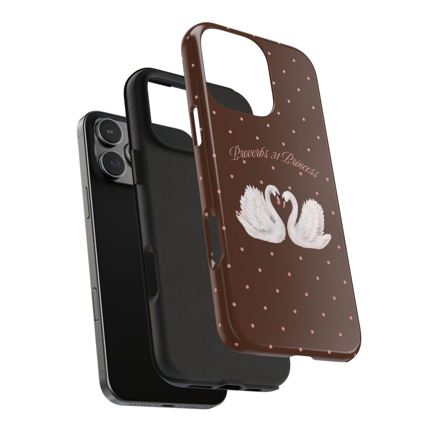 Chocolate Brown Swan Case