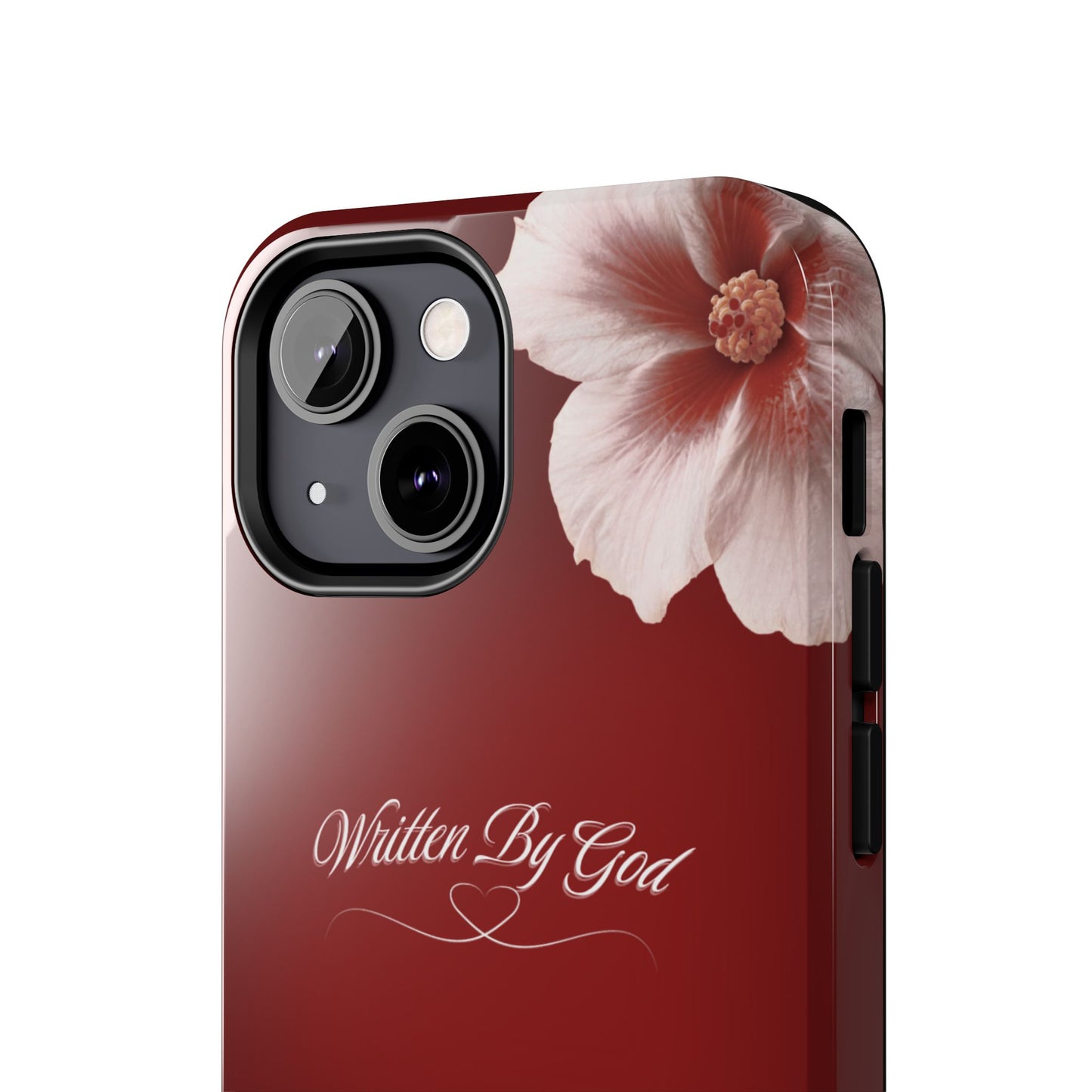 Burgundy Written by God case