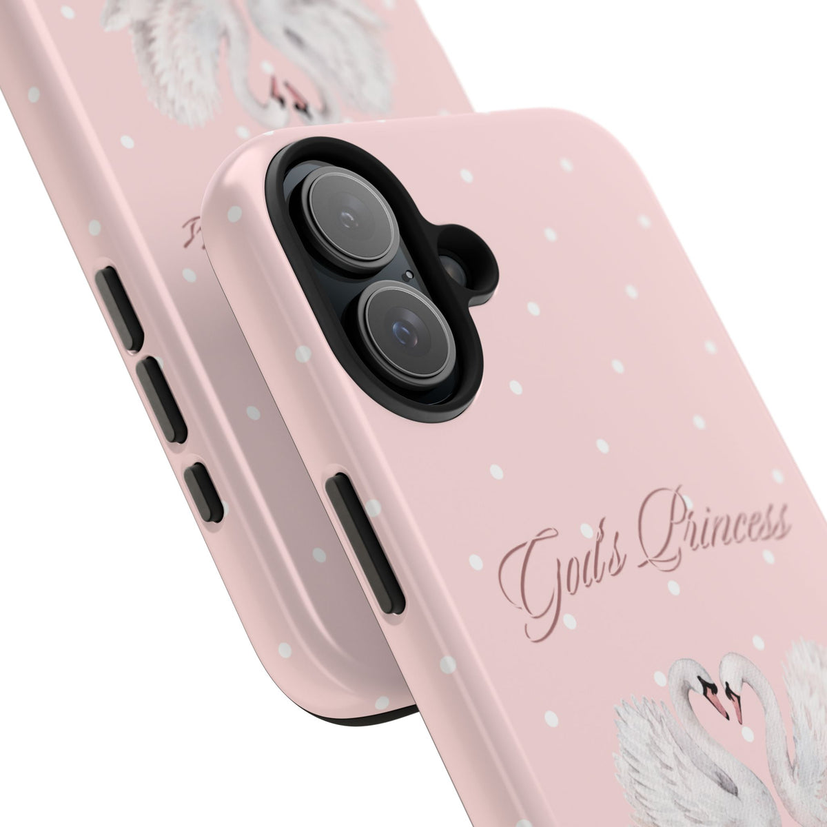 God's Princess Pink Swan Tough Phone Case
