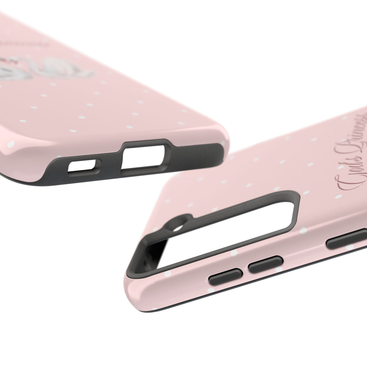 God's Princess Pink Swan Tough Phone Case