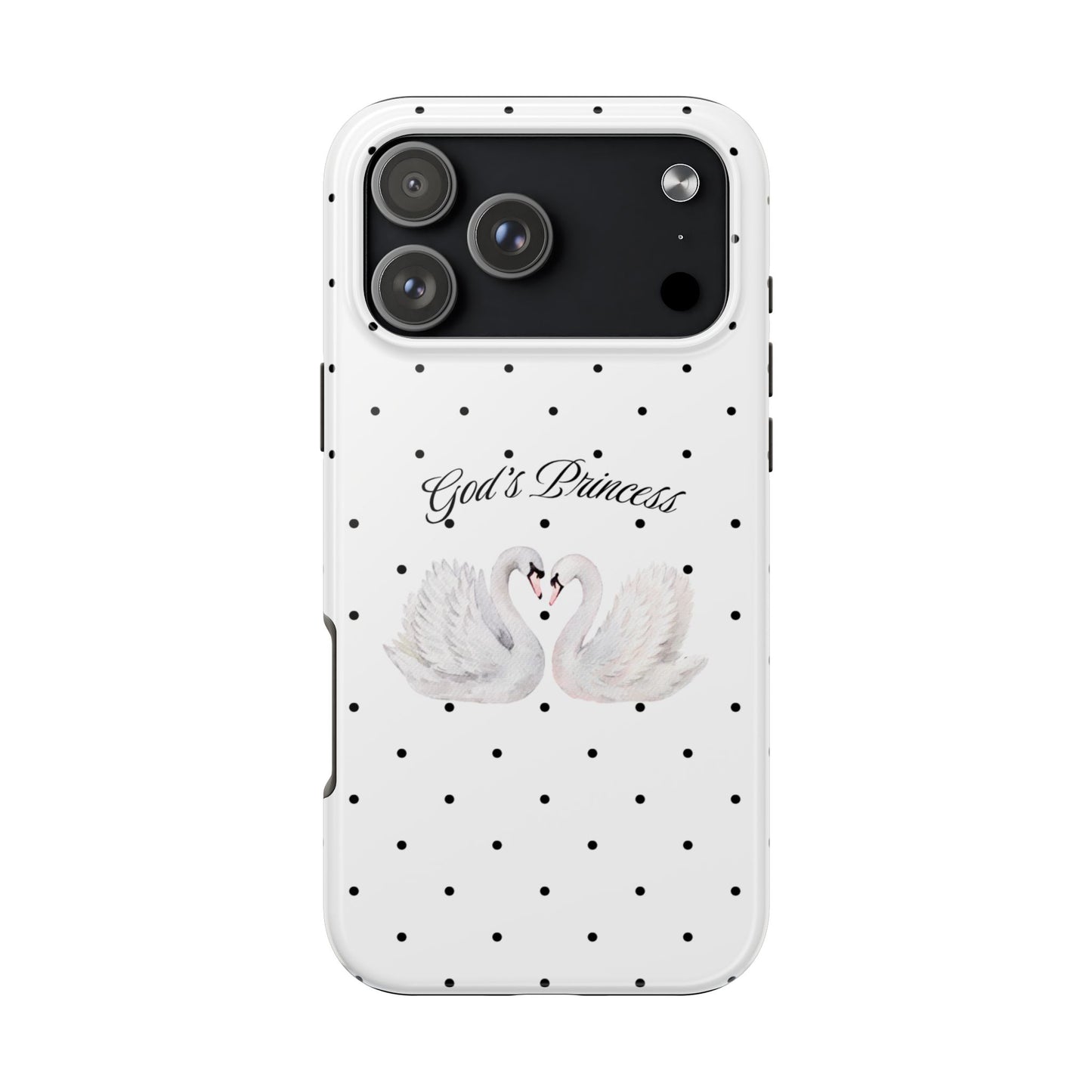 God's Princess Swan Polka Dot