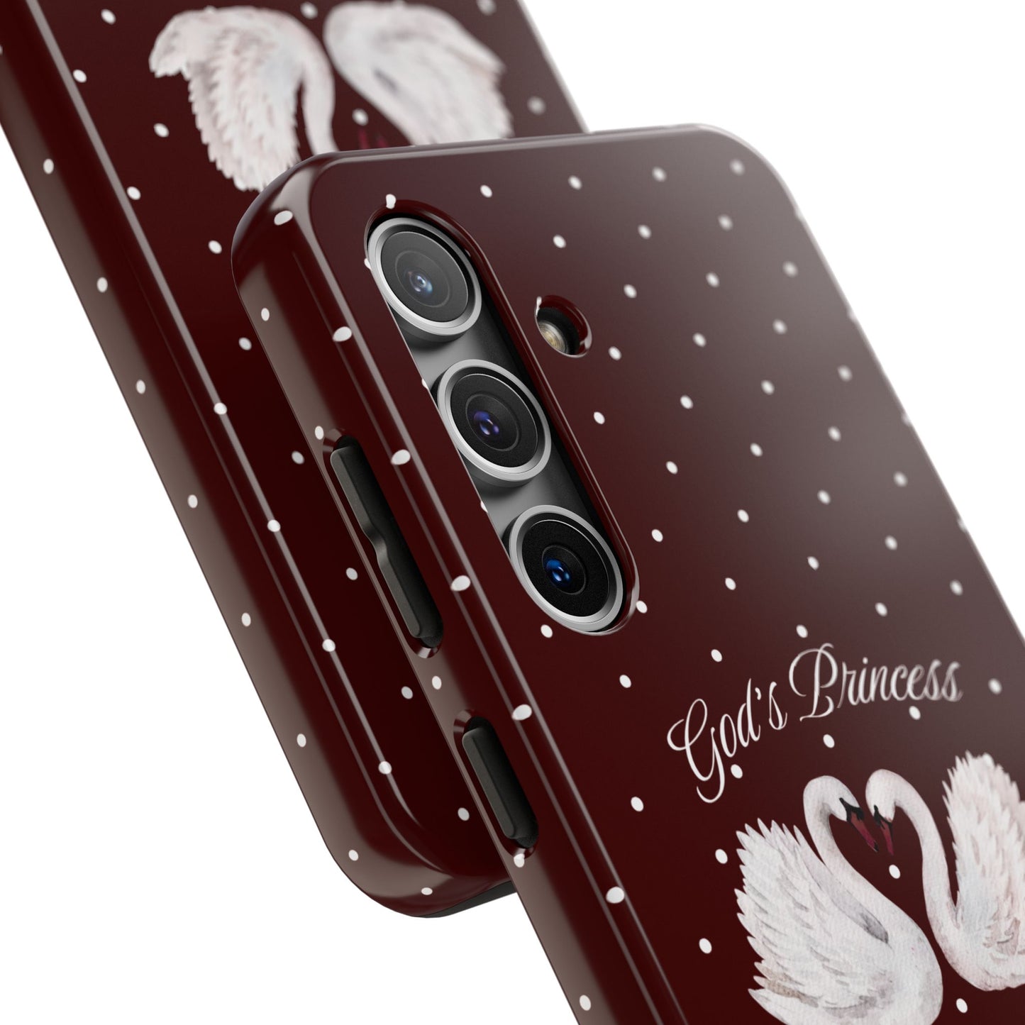 Wine Burgundy God's Princess Swan