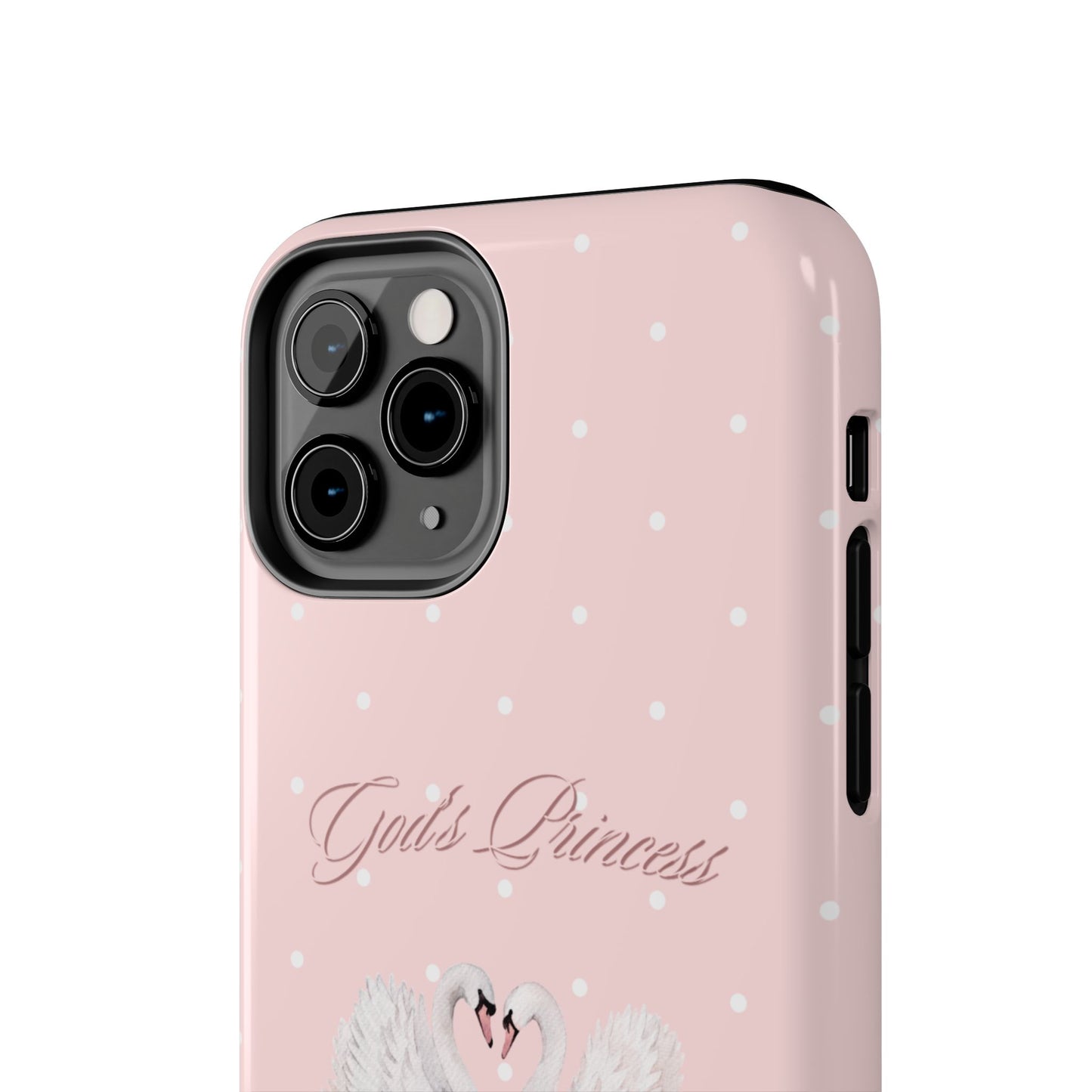 God's Princess Pink Swan Tough Phone Case