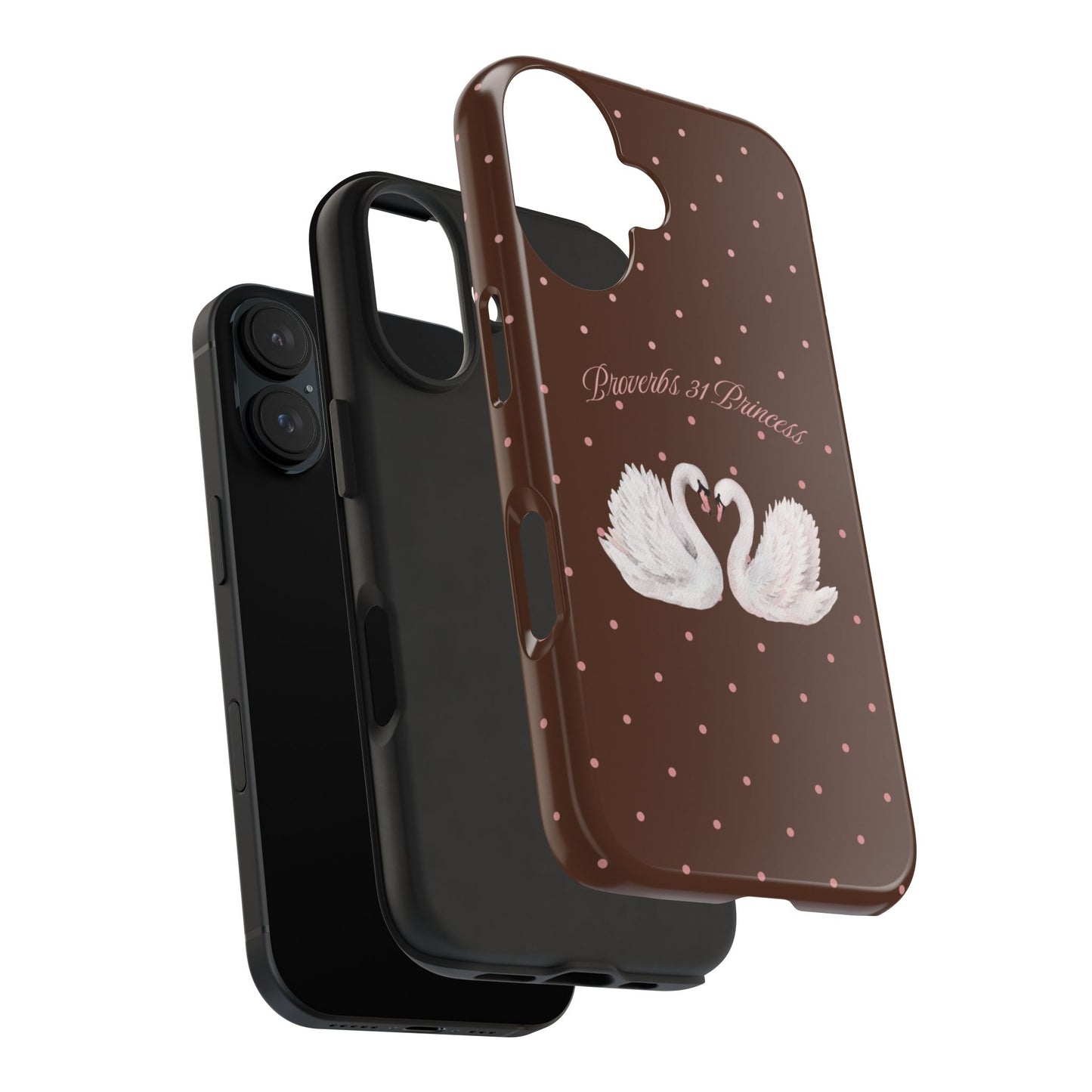 Chocolate Brown Swan Case