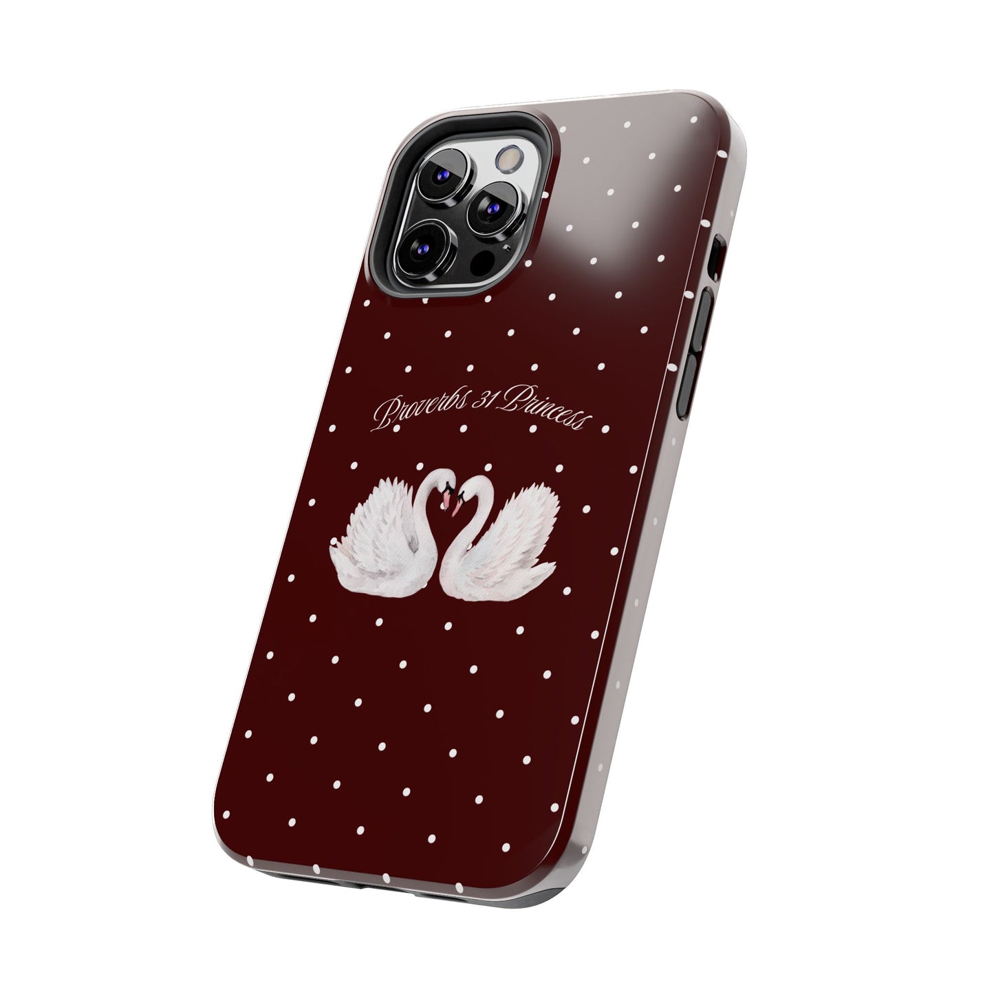 Burgundy Swan Case