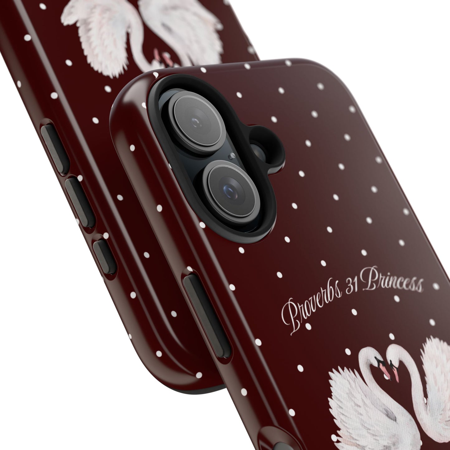 Burgundy Swan Case