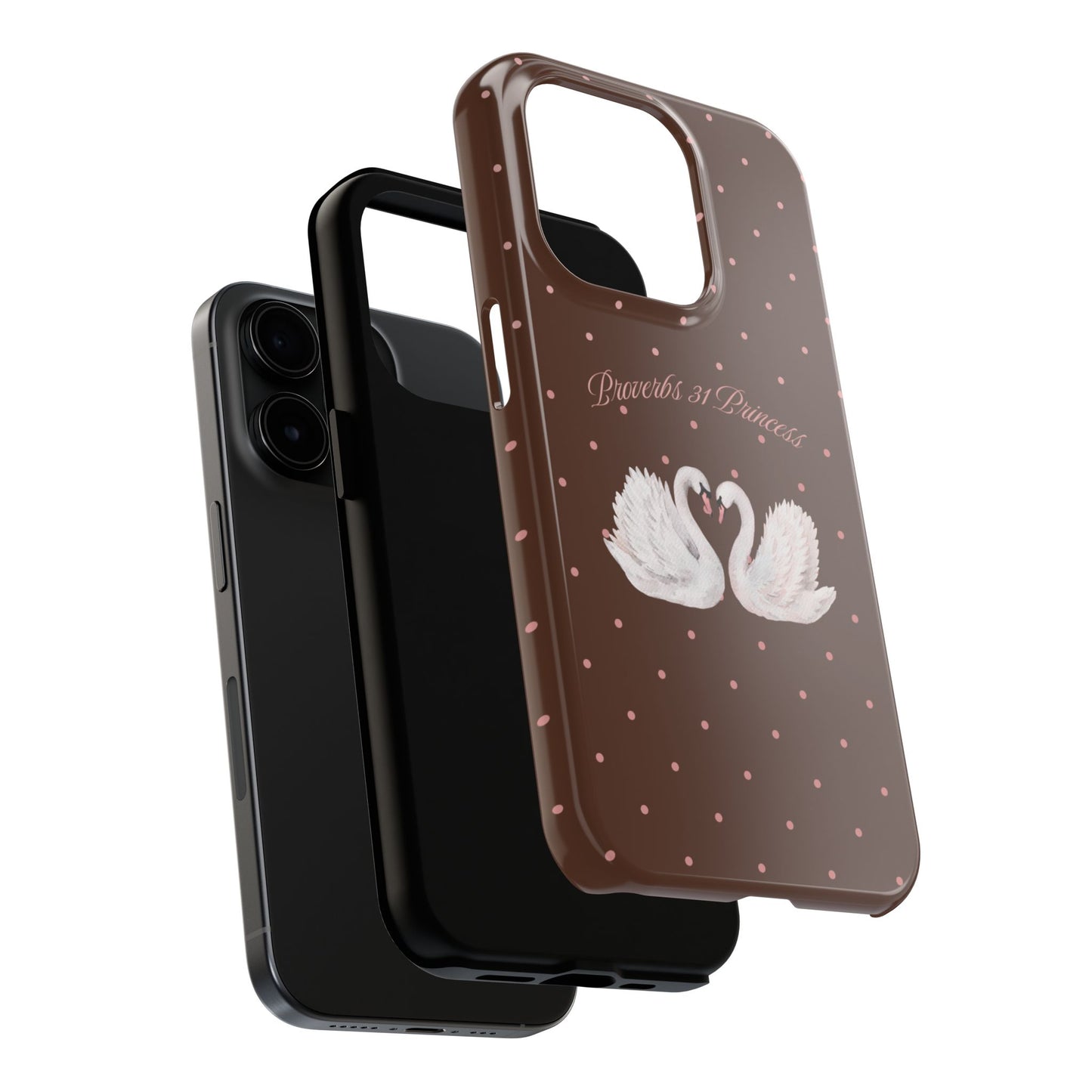 Chocolate Brown Swan Case