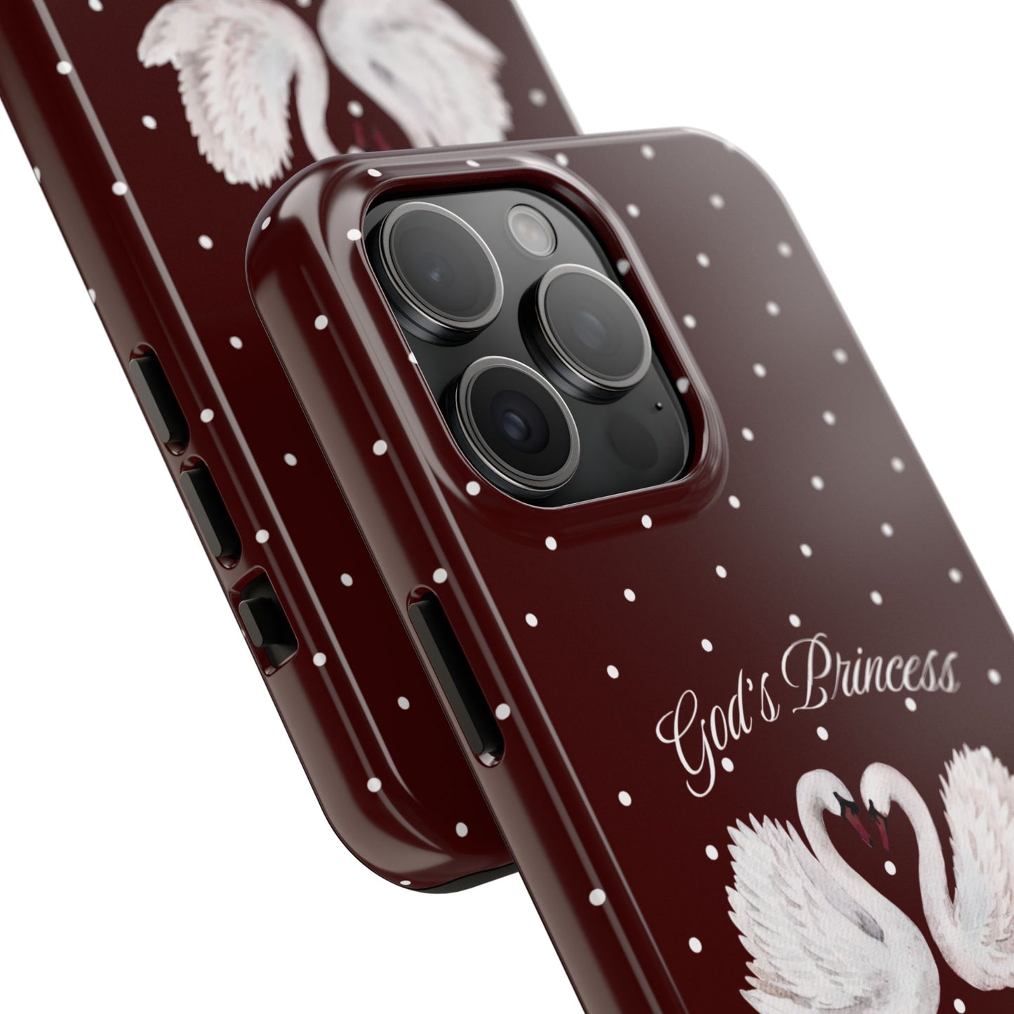 Wine Burgundy God's Princess Swan