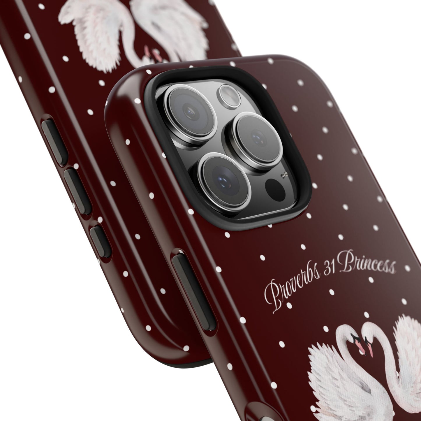 Burgundy Swan Case