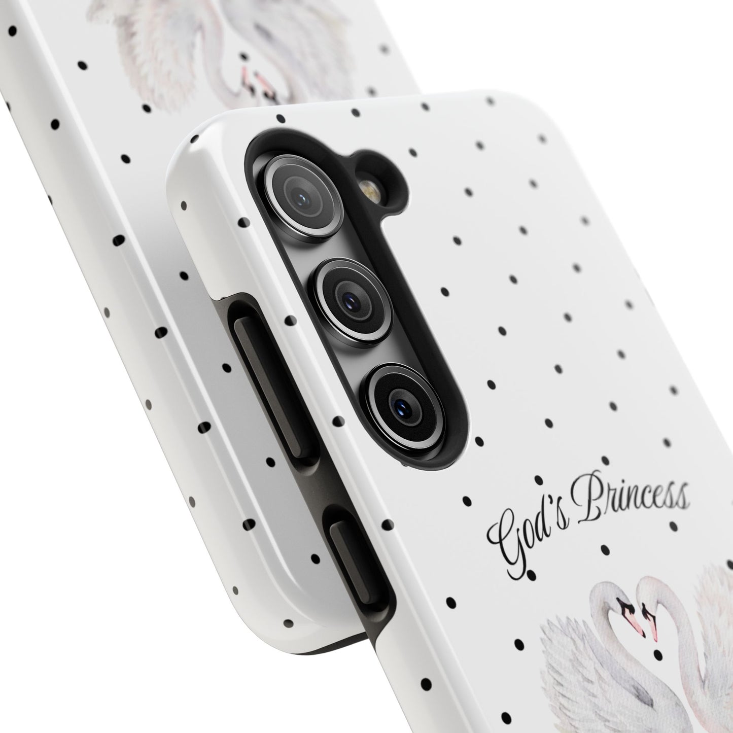 God's Princess Swan Polka Dot