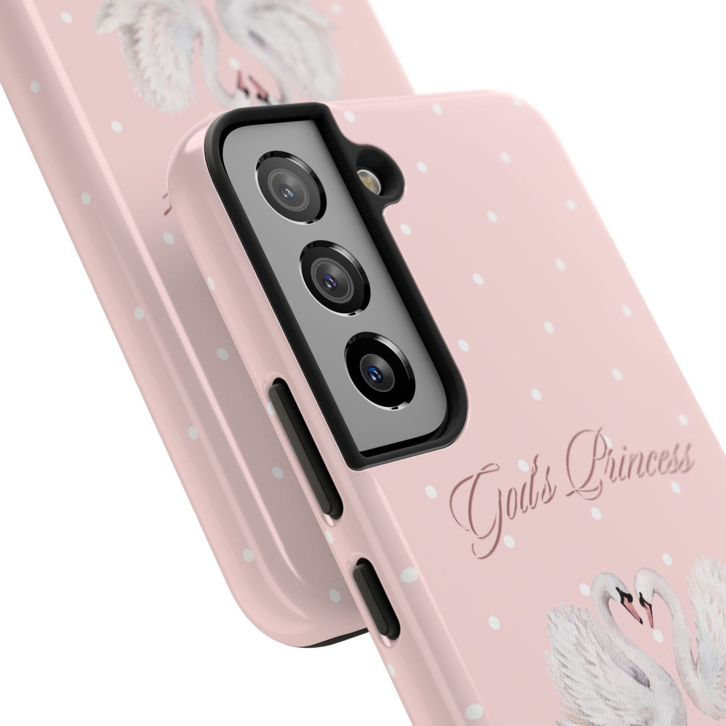 God's Princess Pink Swan Tough Phone Case