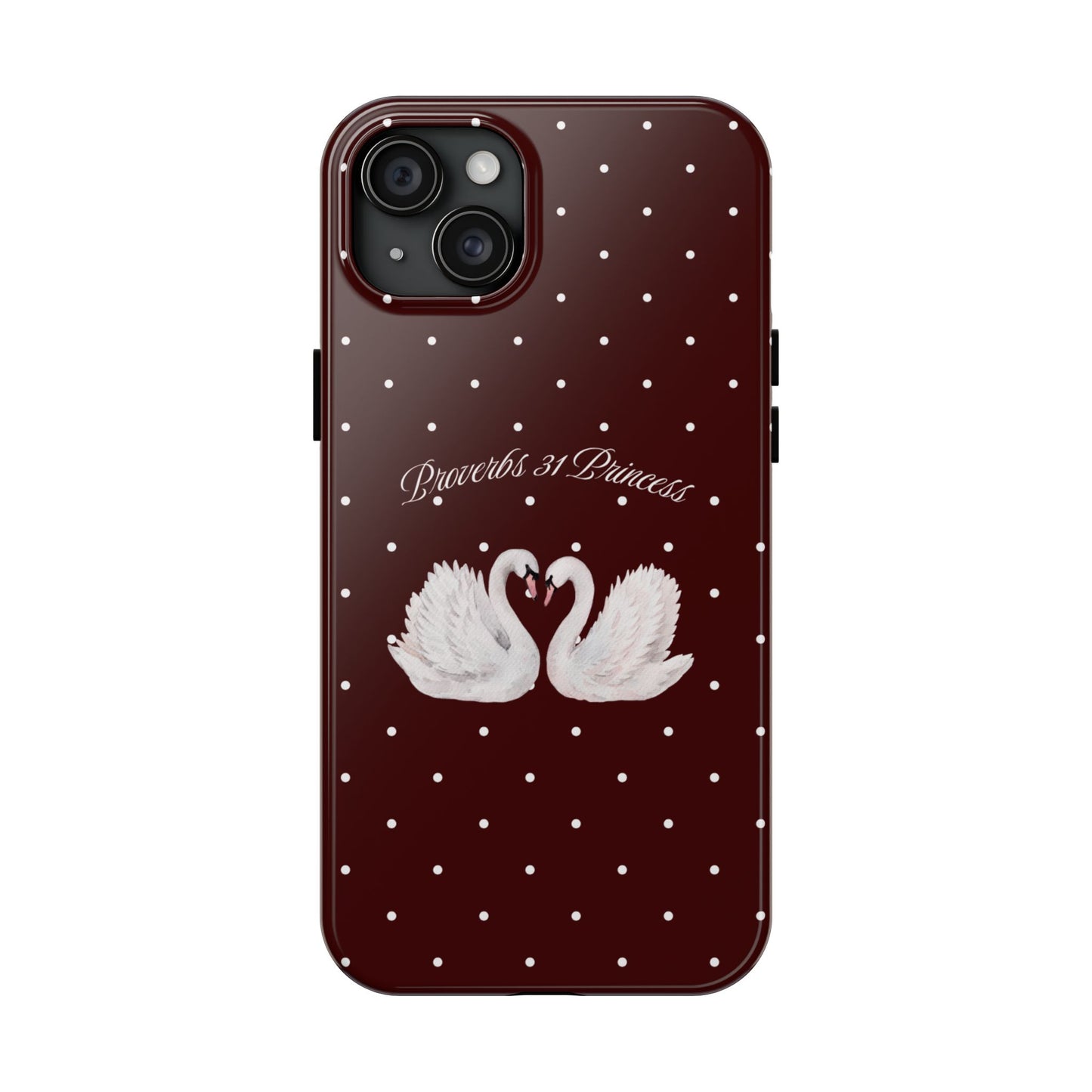 Burgundy Swan Case