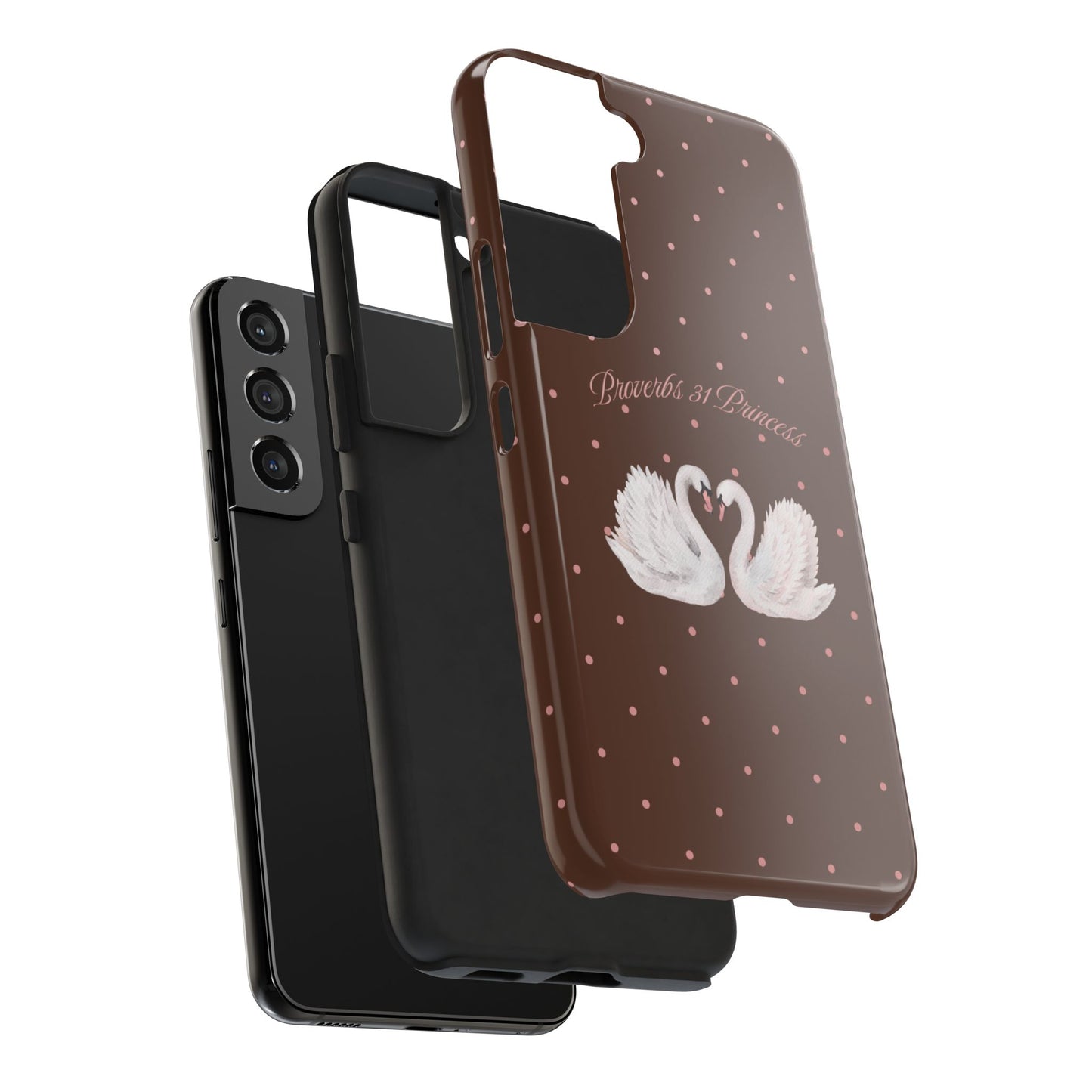 Chocolate Brown Swan Case
