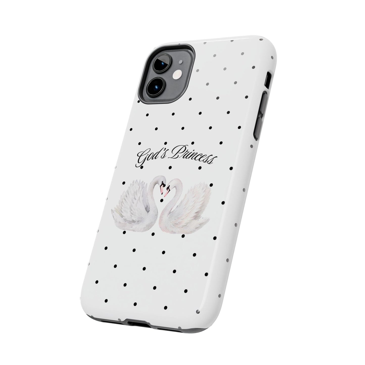 God's Princess Swan Polka Dot