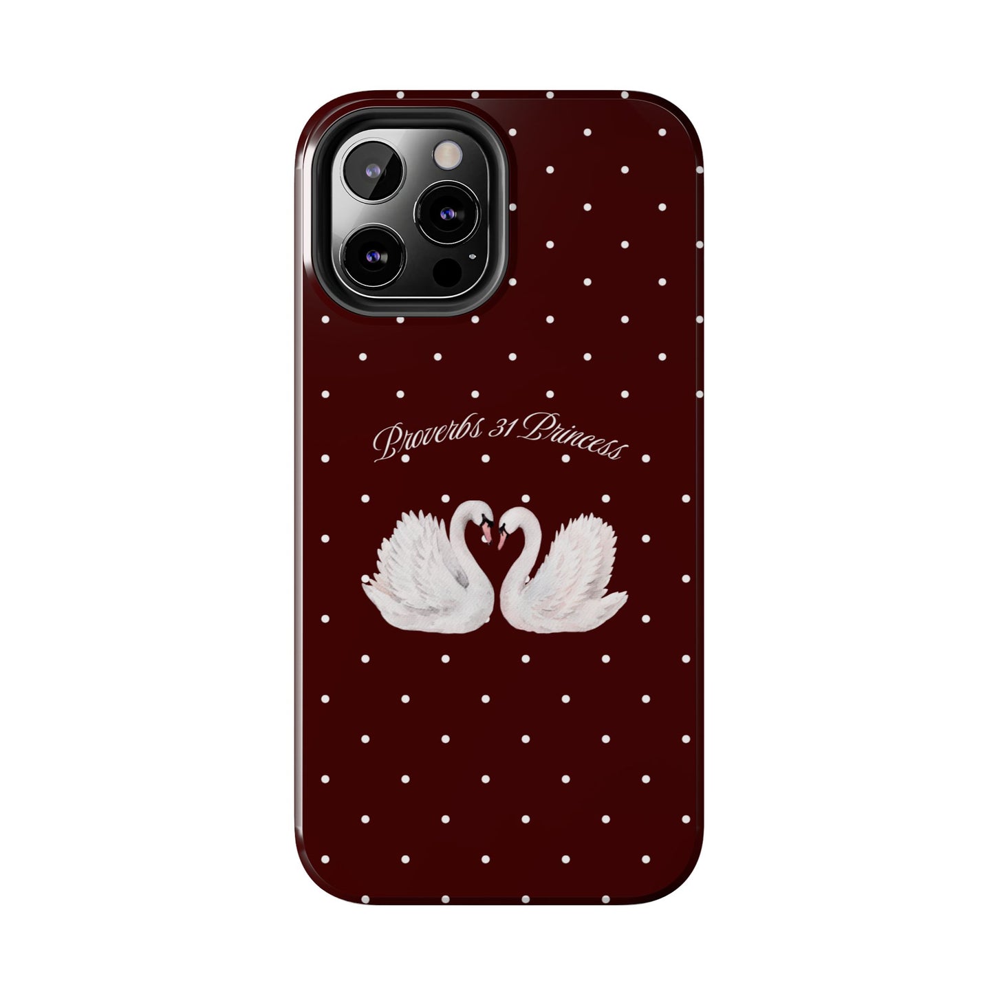 Burgundy Swan Case